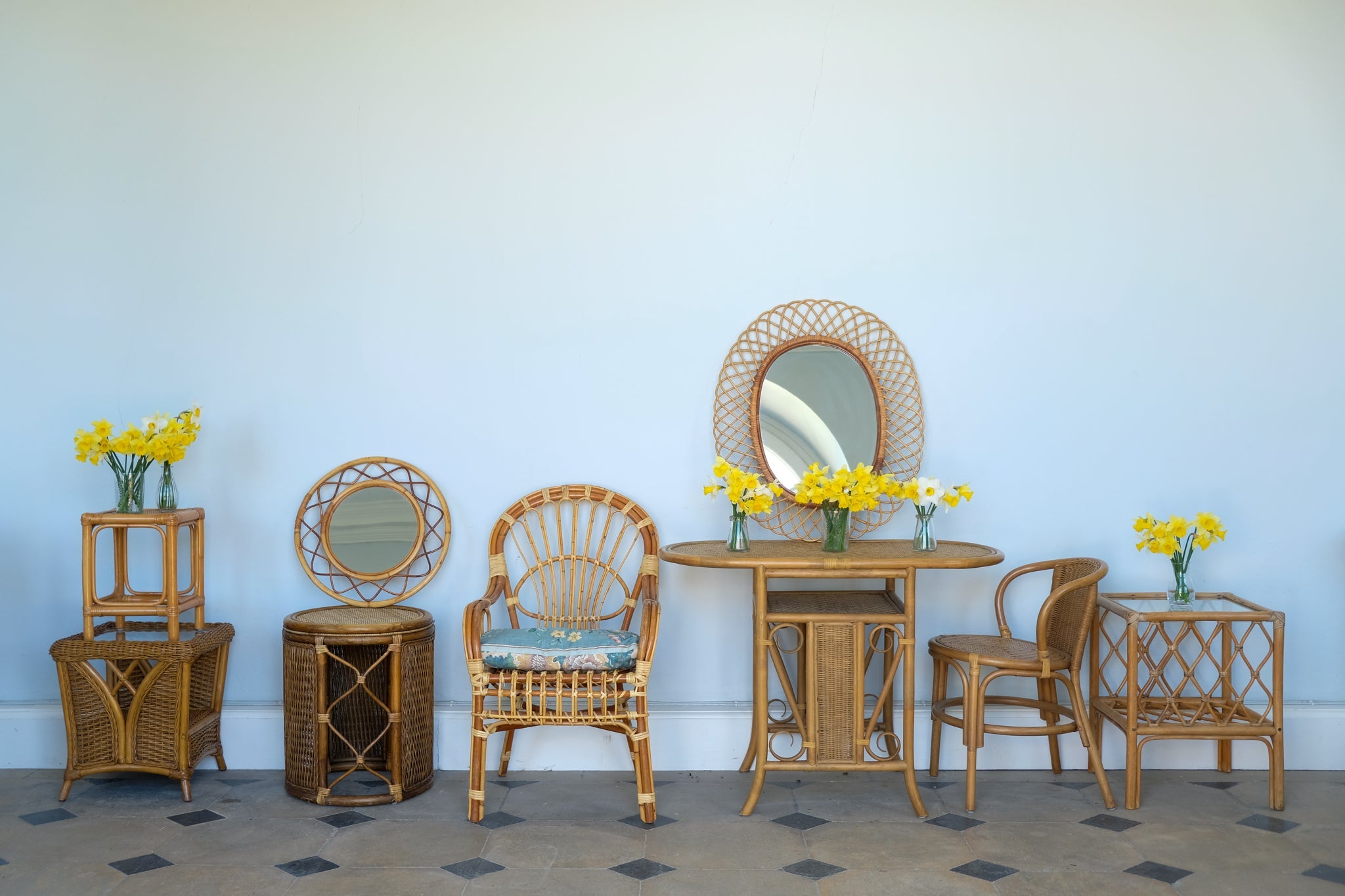 Rattan, bamboo and wicker