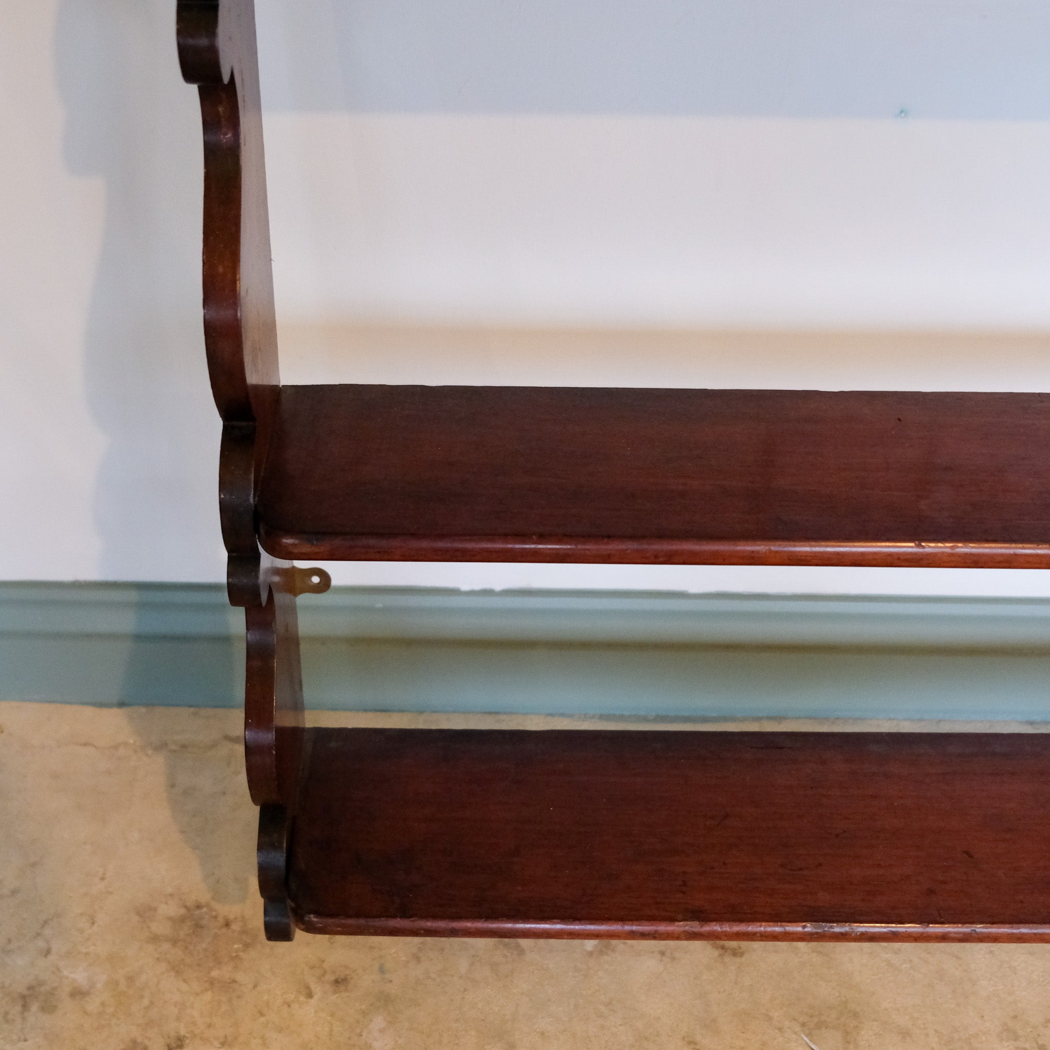 LARGE VICTORIAN WALL SHELVES