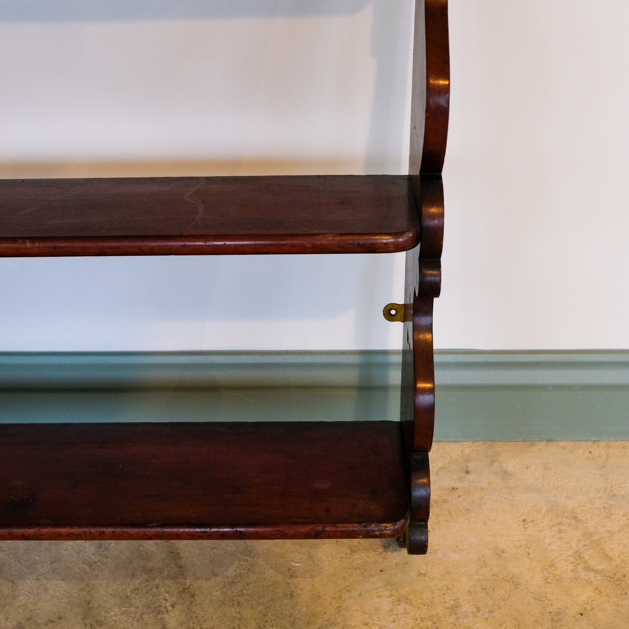 LARGE VICTORIAN WALL SHELVES