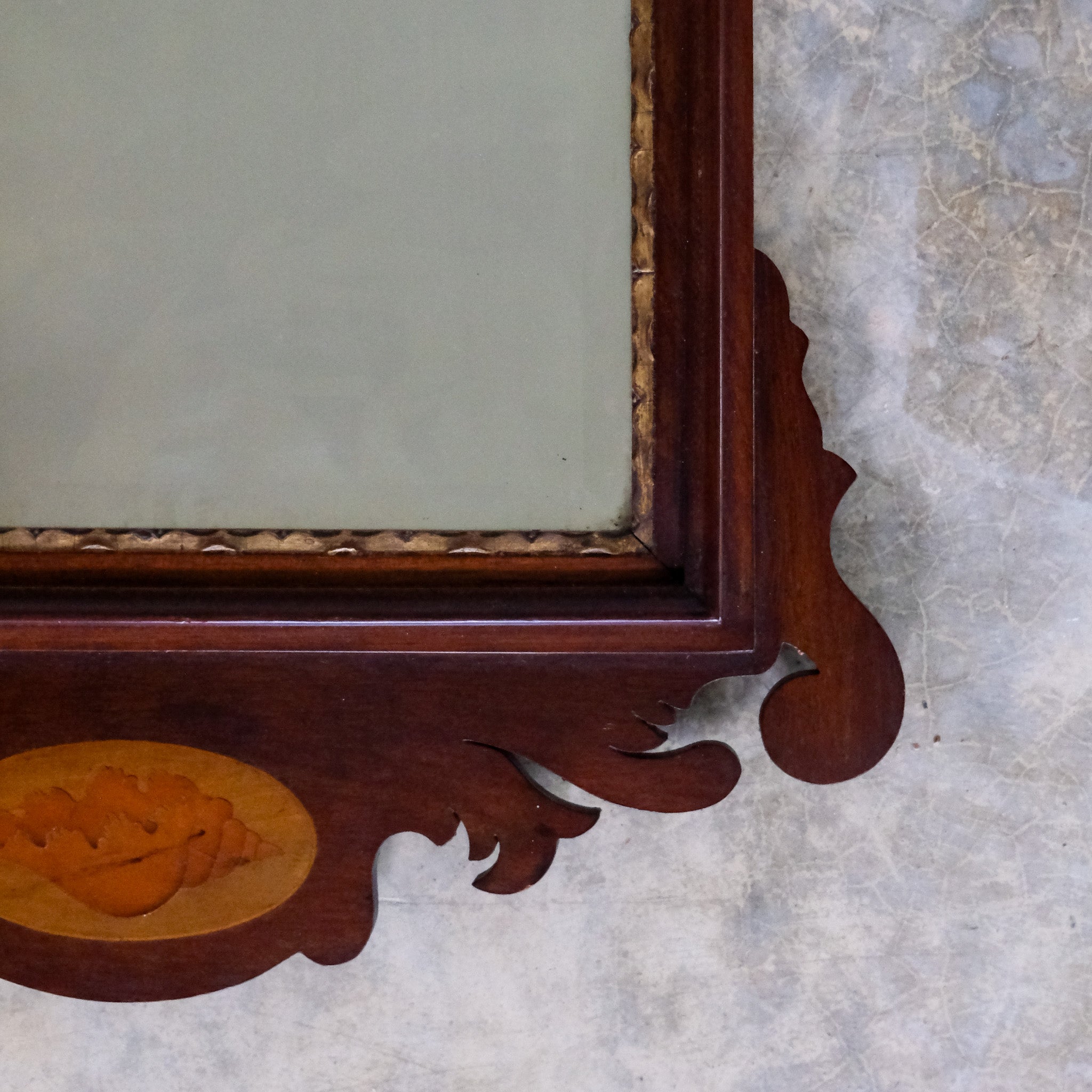 GEORGE II STYLE WALL MIRROR