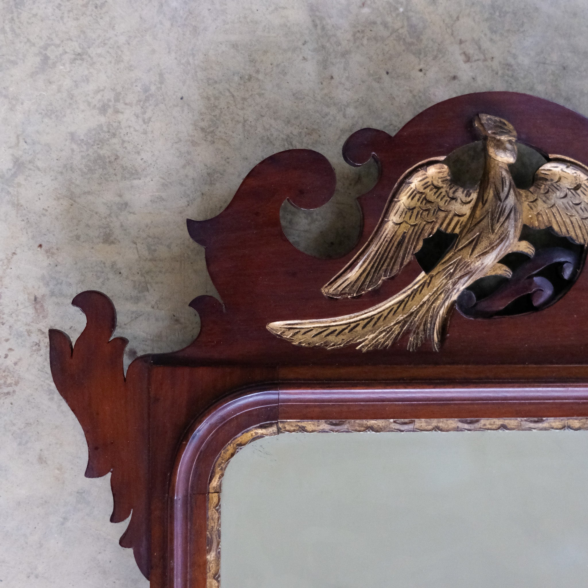 GEORGE II STYLE WALL MIRROR