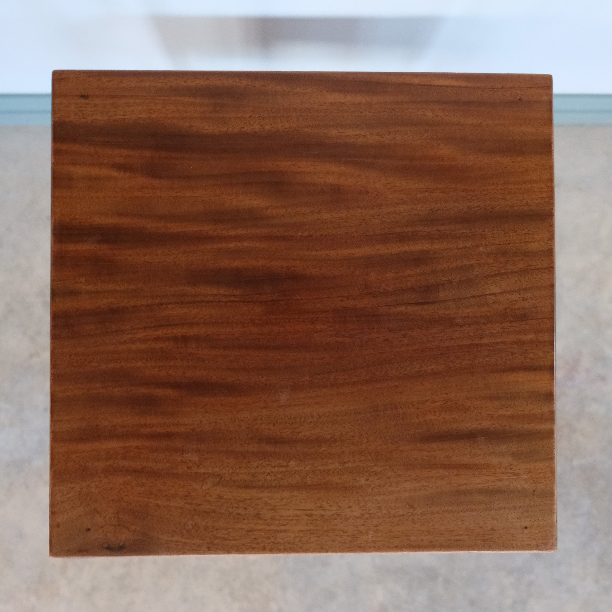 19th century mahogany washstand / bedside table