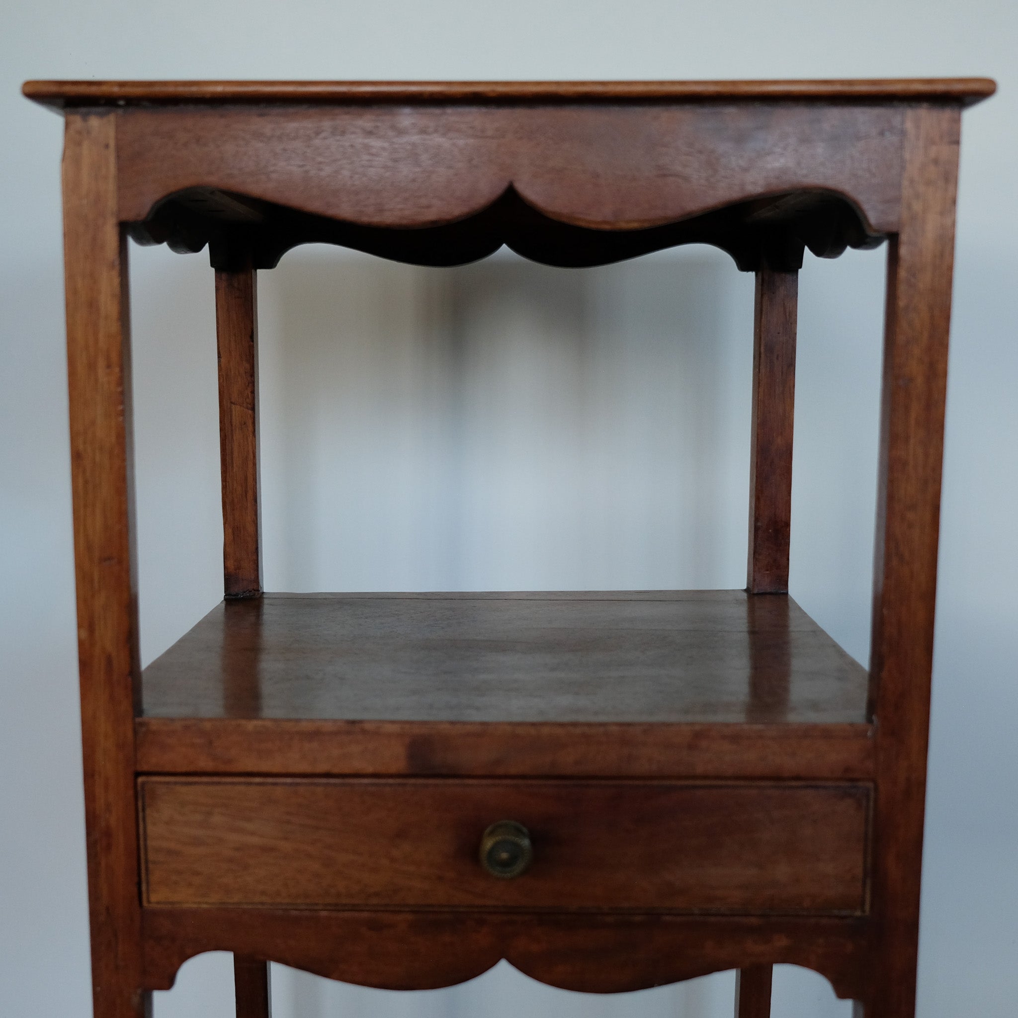 19th century mahogany washstand / bedside table