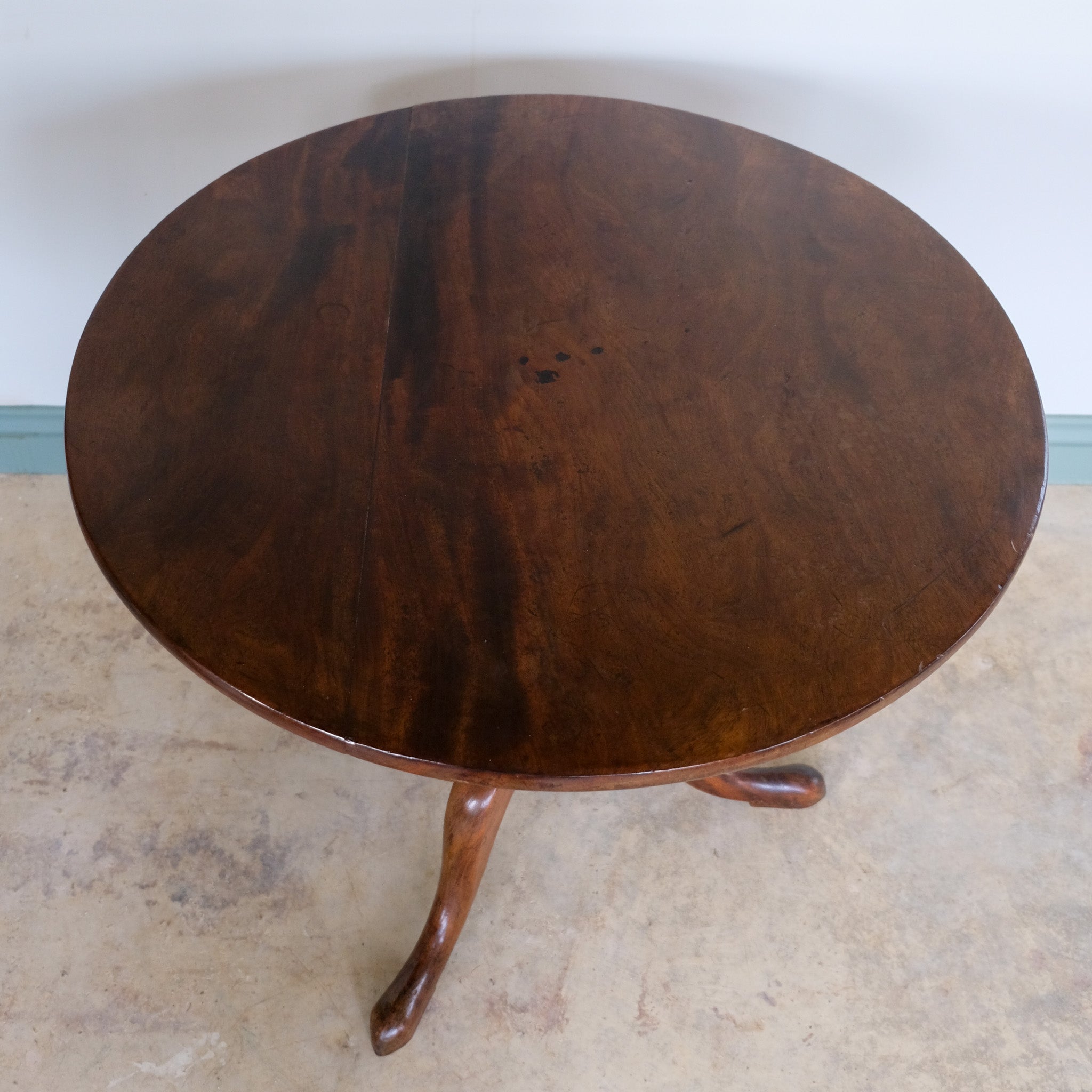 George III Circular Tilt Top Table