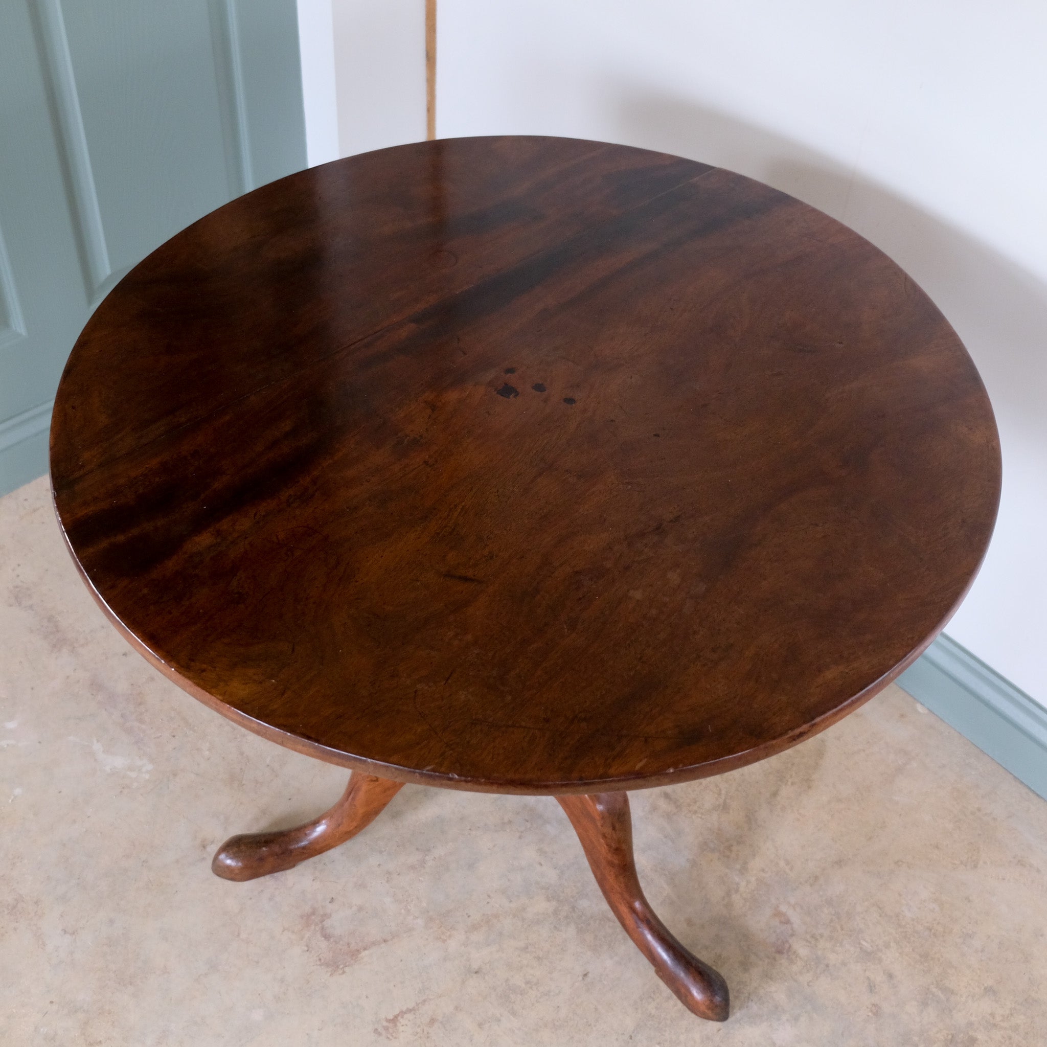 George III Circular Tilt Top Table