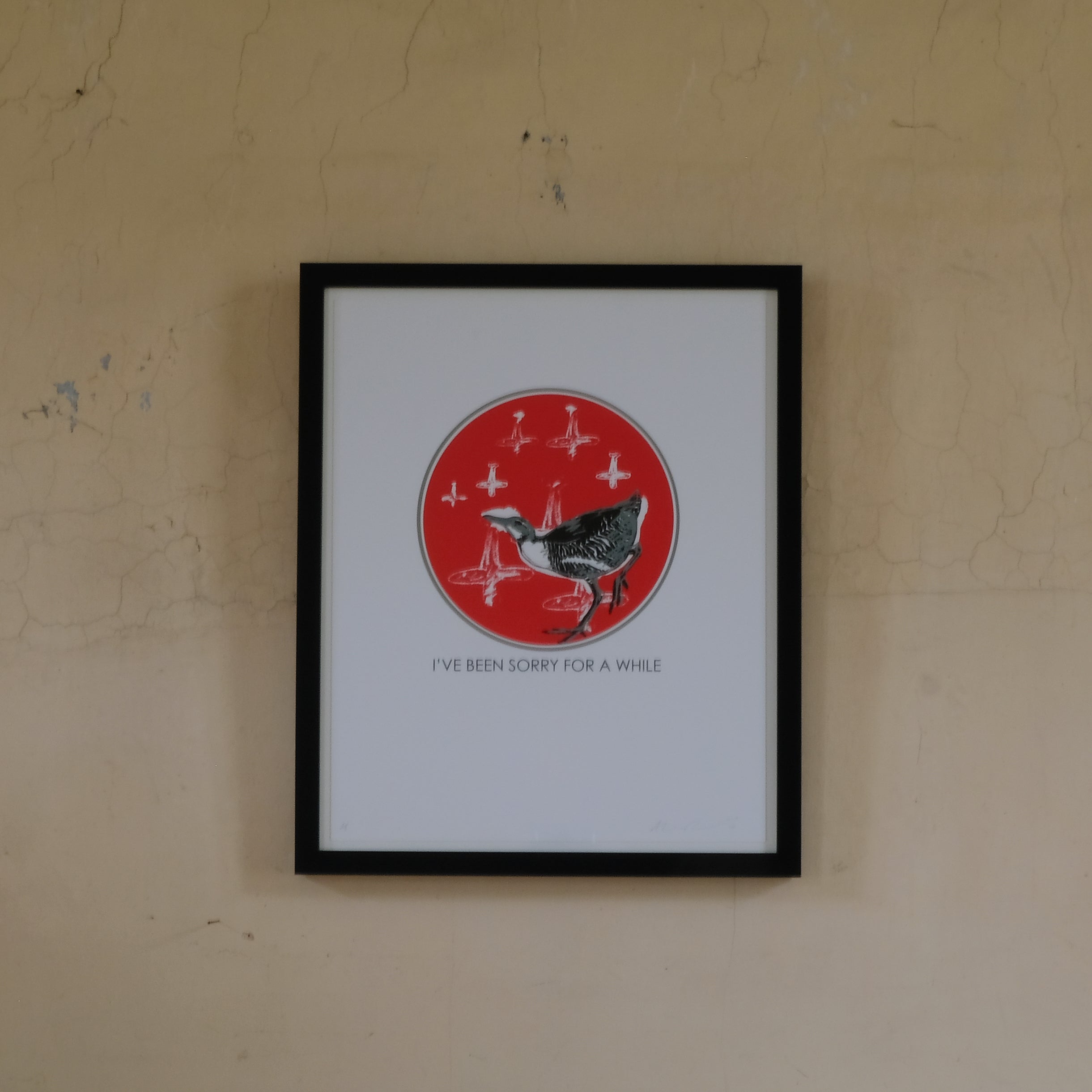 Adam Bridgland Vintage Print - I've Been Sorry For A While -Signed & Dated. By Summerfield & Scott