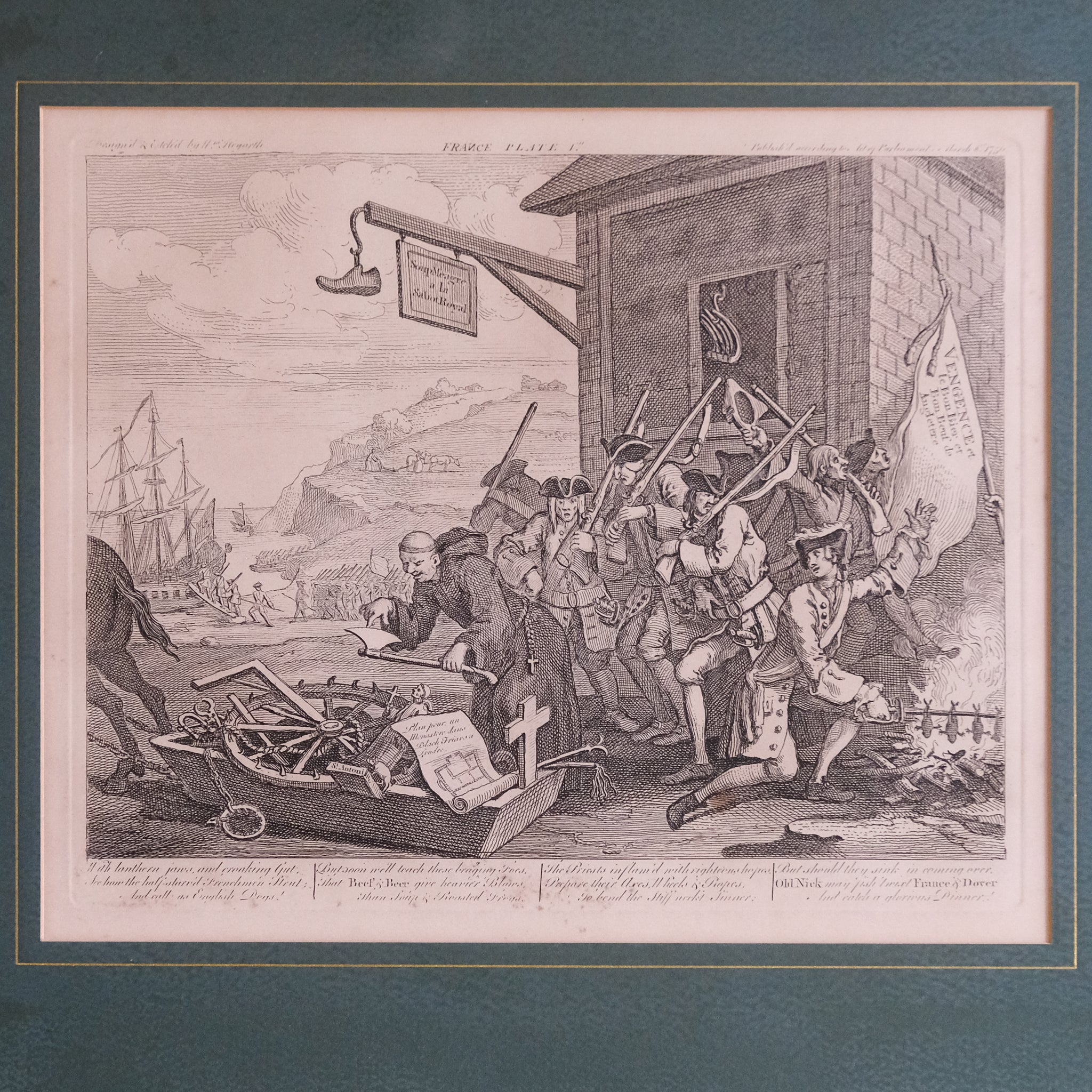 FRANCE BY WILLIAM HOGARTH (1697-1764)