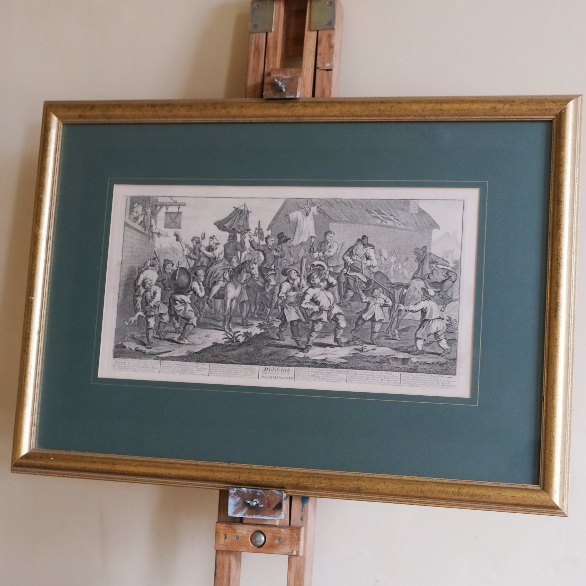 HUDIBRAS AND THE SKIMMINGTON BY WILLIAM HOGARTH (1697-1764)
