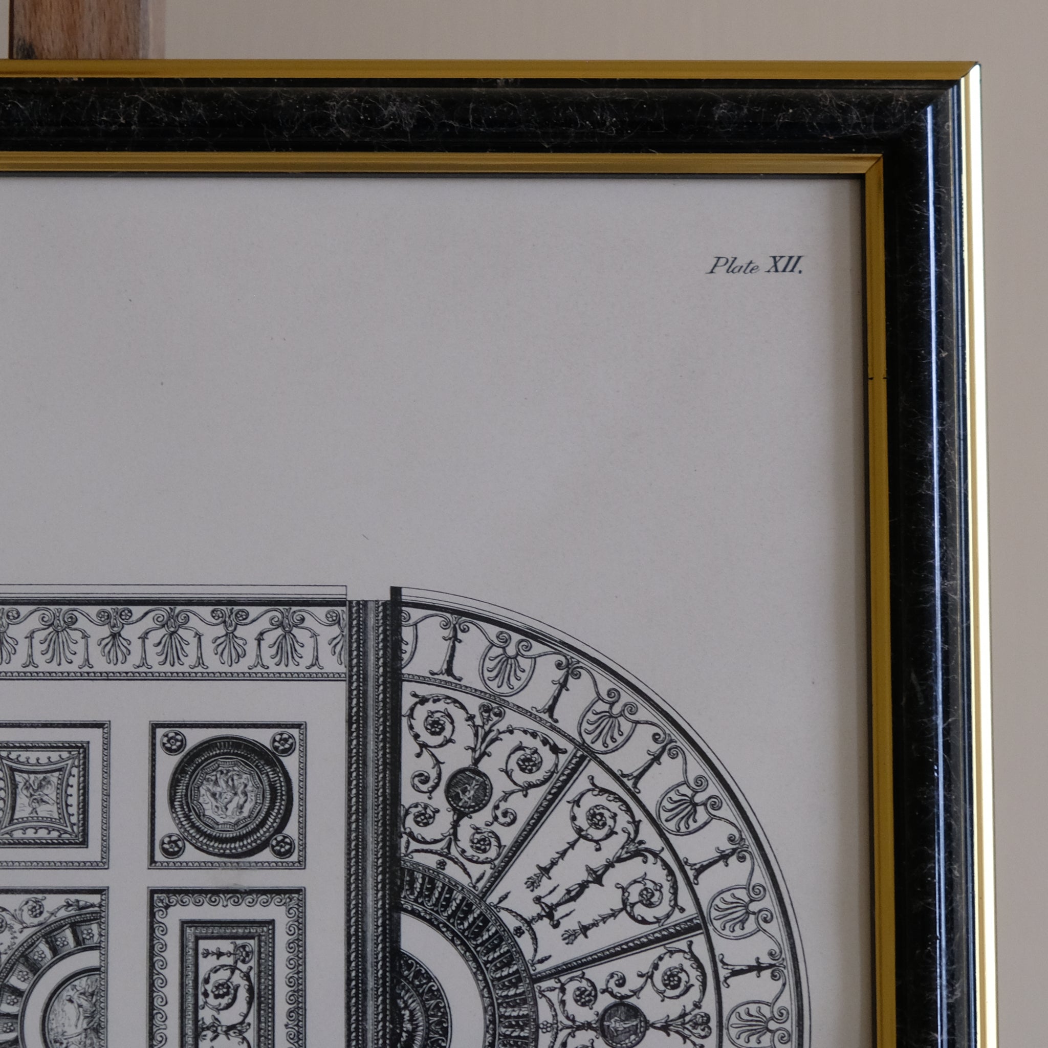 DESIGN OF THE CEILING OF THE LIBRARY OR GREAT ROOM AT KENWOOD, AFTER ROBERT ADAM