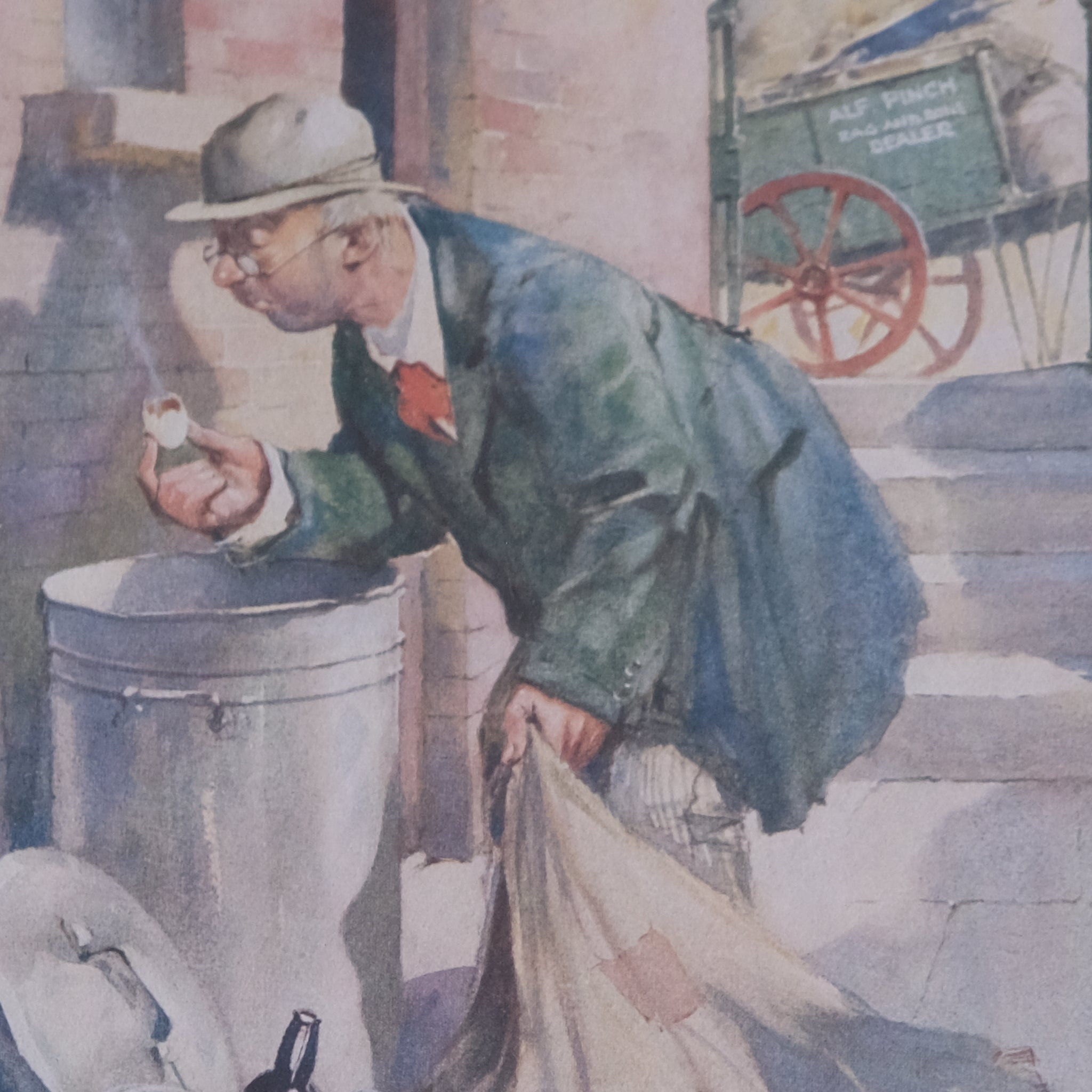 COLLECTOR OF ANTIQUES, AFTER LAWSON WOOD