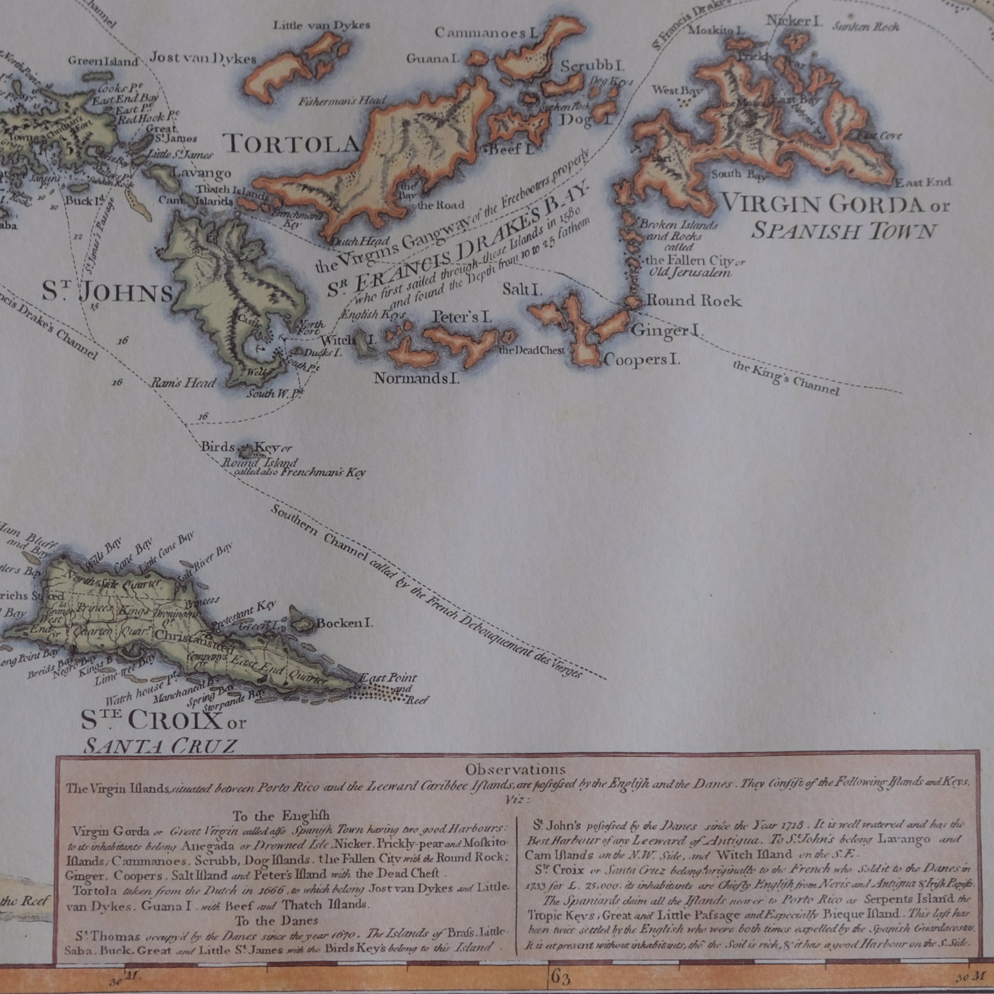 THE VIRGIN ISLANDS FROM ENGLISH AND DANISH SURVEYS