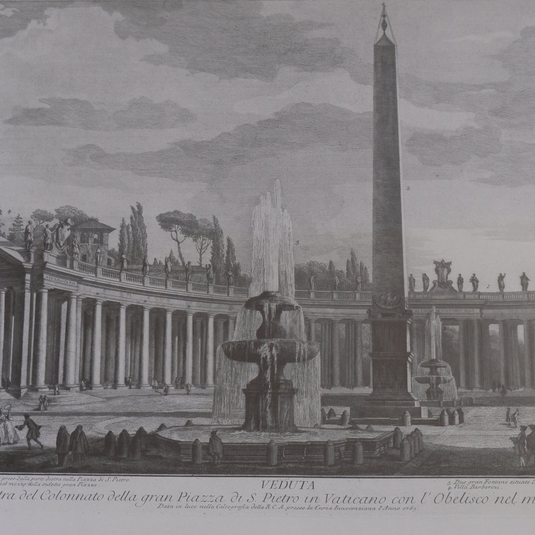 Veduta della Piazza di San Pietro, Vaticano