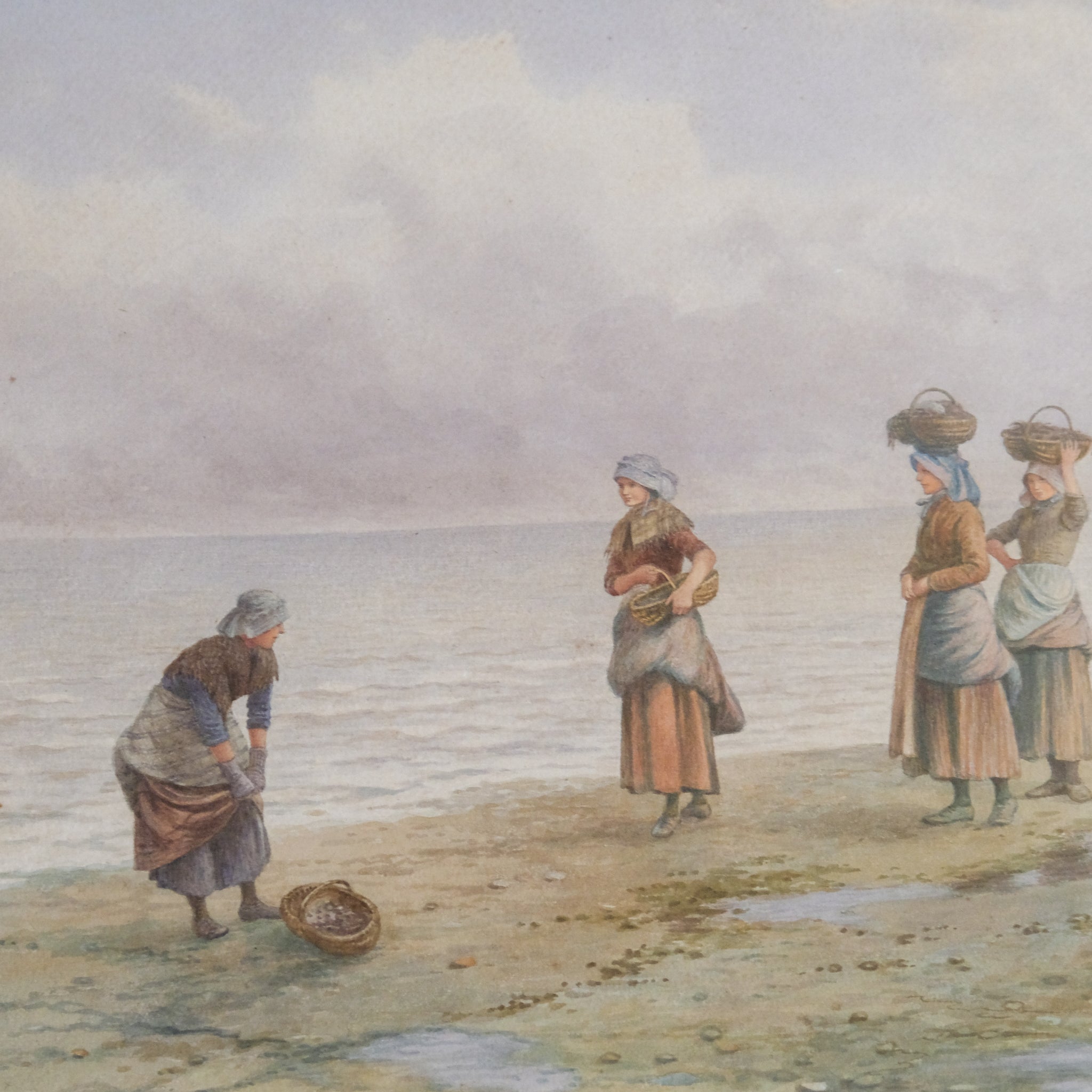 FISH WIVES by Kate E. Booth (1850–1898)