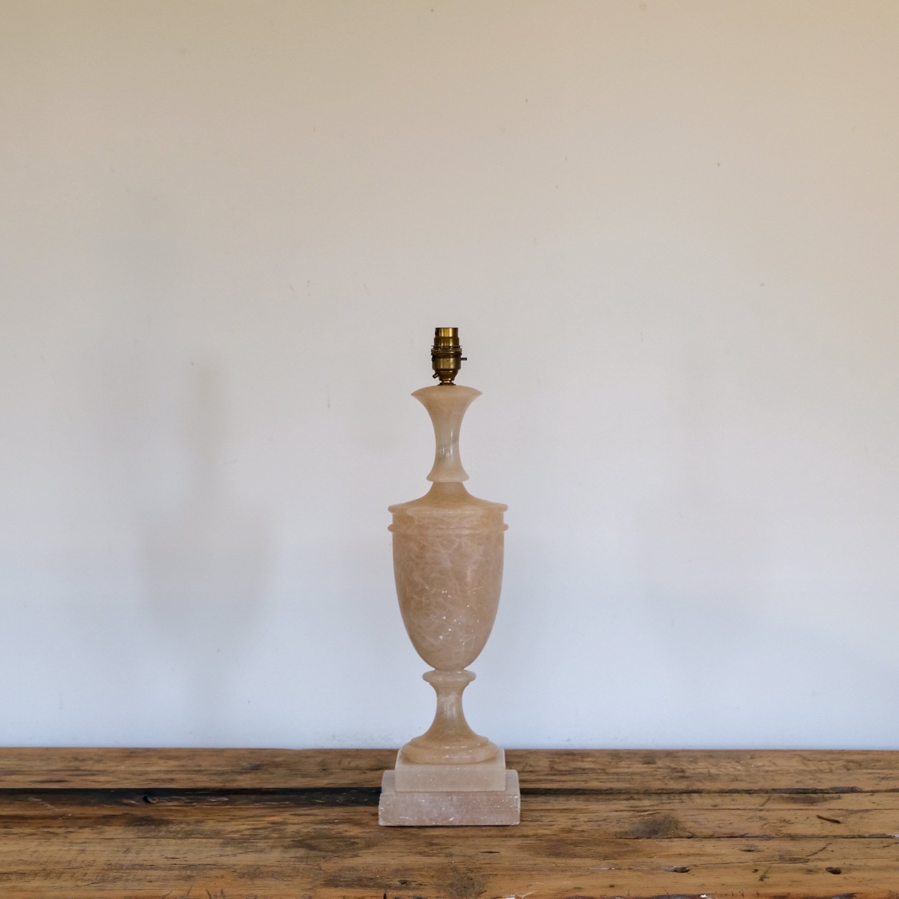 Stone Urn Shaped Table Lamp