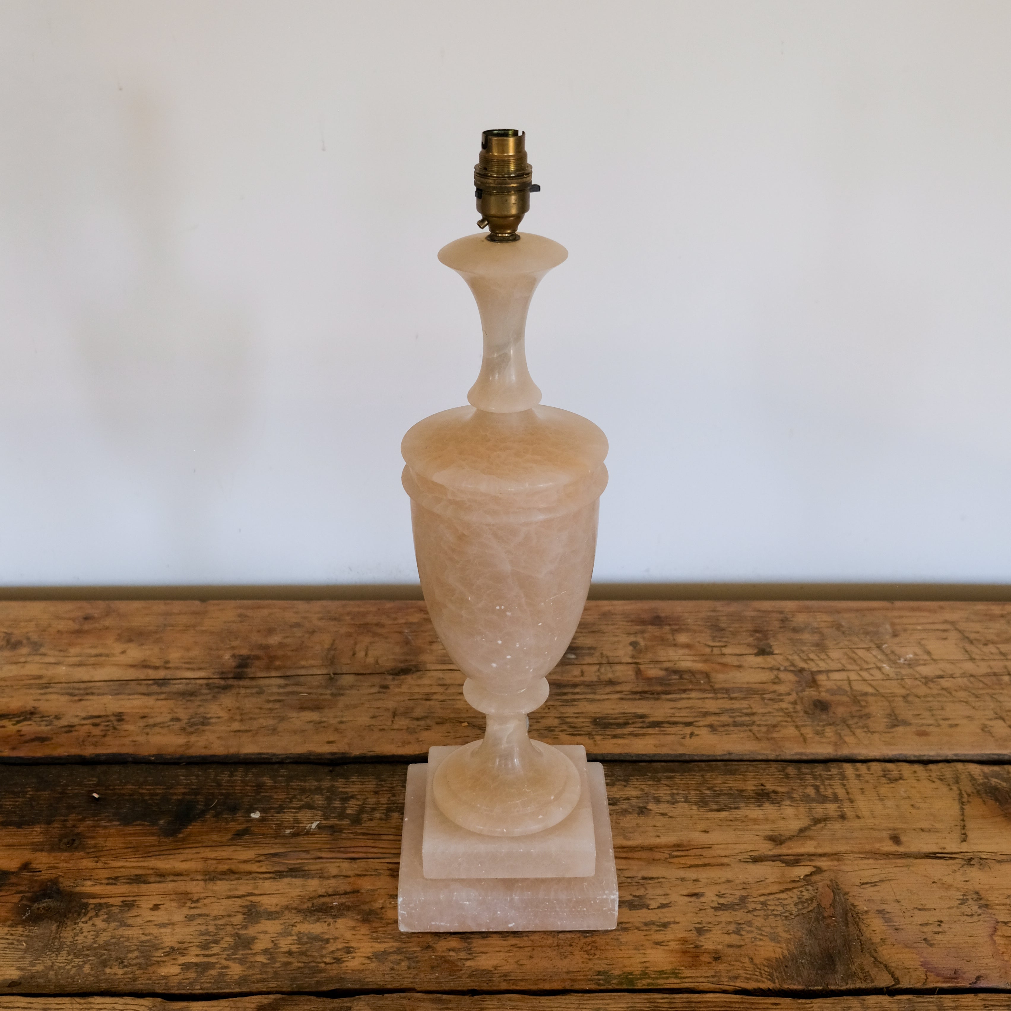 Stone Urn Shaped Table Lamp