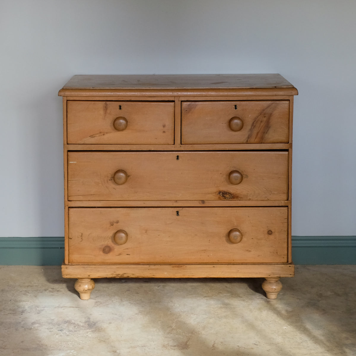 Victorian Pine Chest of Drawers