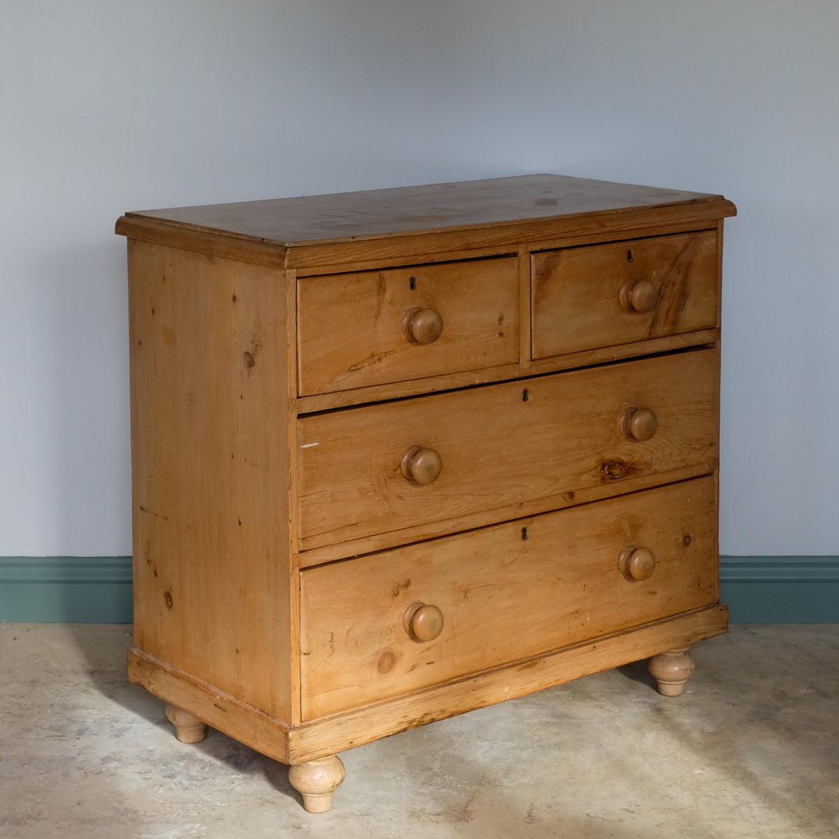 Victorian Pine Chest of Drawers
