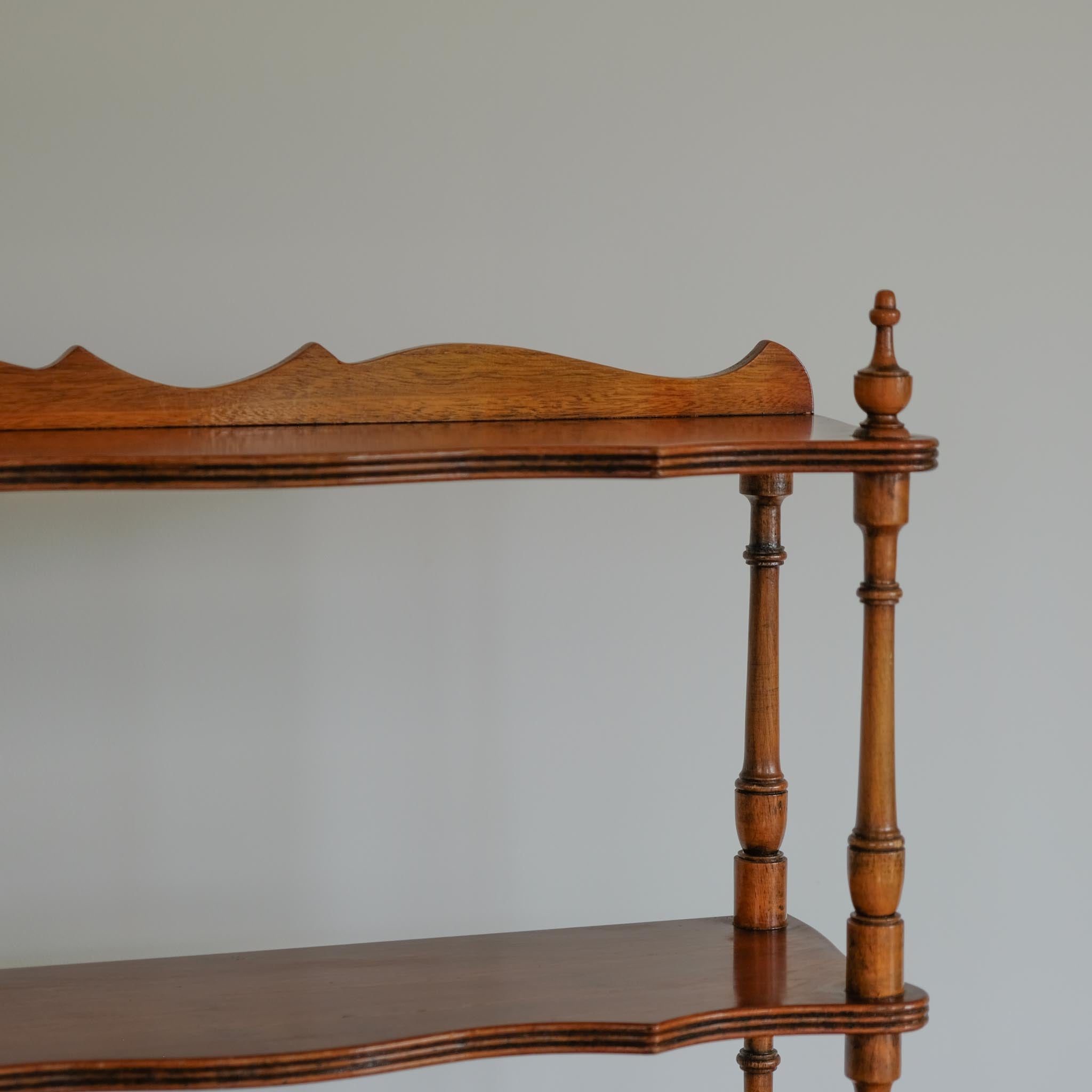 EDWARDIAN HANGING WALL SHELVES