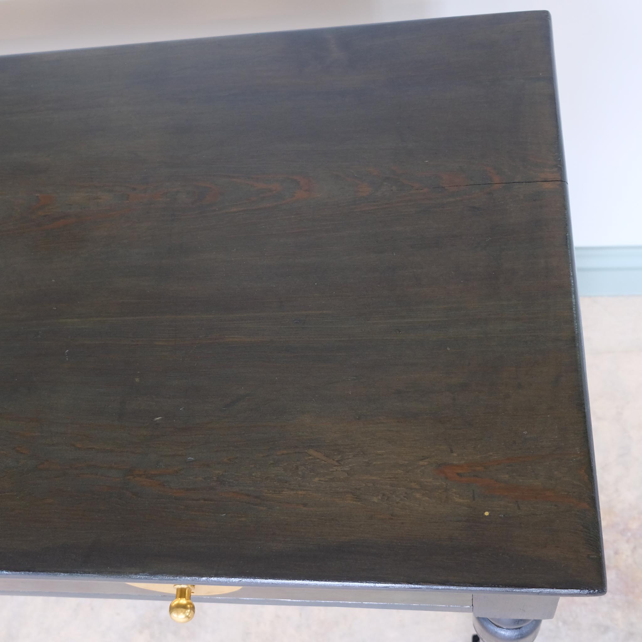 ARTS AND CRAFTS BLUE OAK DESK