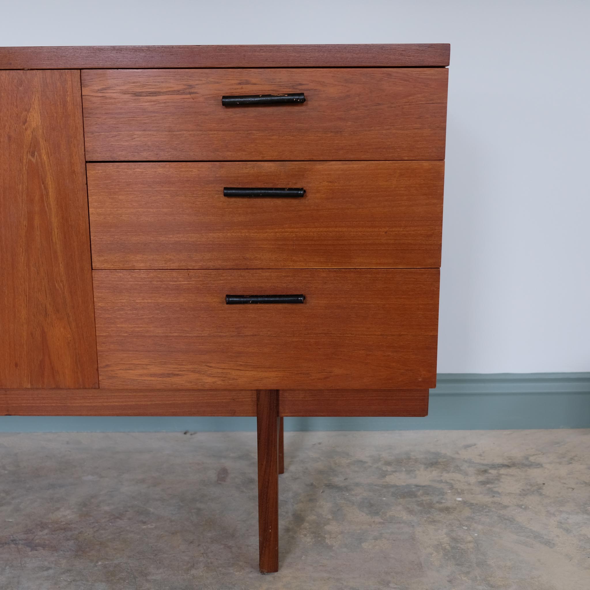 MIDCENTURY SIDEBOARD BY GUNTHER HOFFSTEAD FOR UNIFLEX