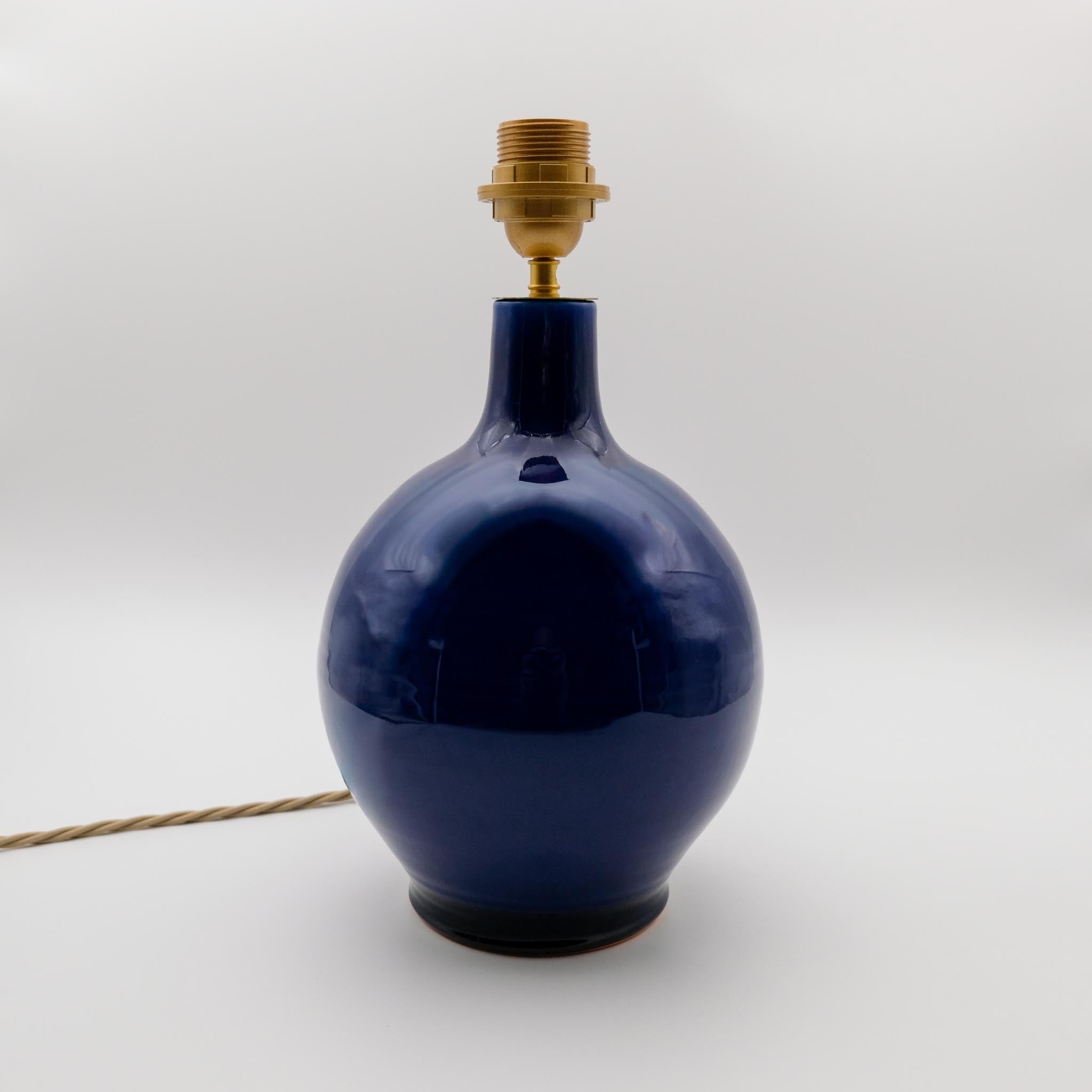 LARGE BLUE TABLE LAMP