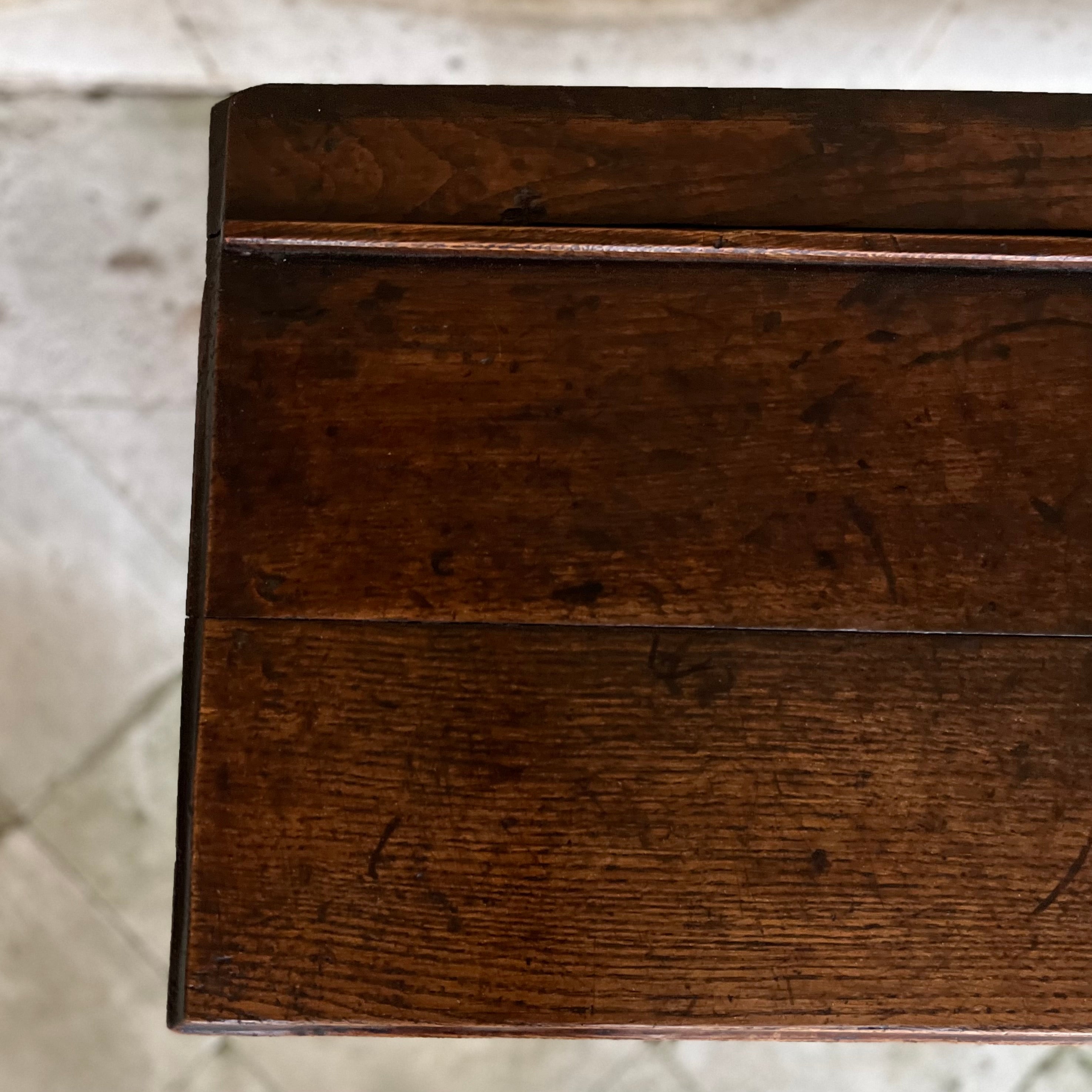 Large Mid-18th Century Oak Dresser Base