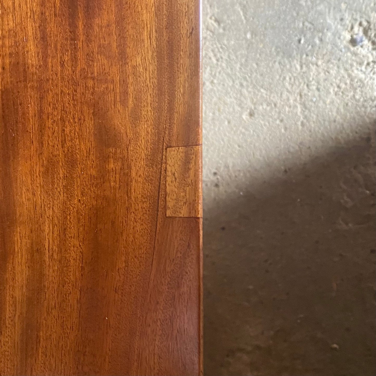 Infill on top of Regency Vintage Mahogany Sofa Table by Summerfield & Scott