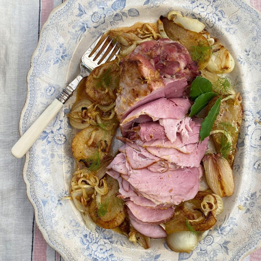 Ham with Pears and Fennel