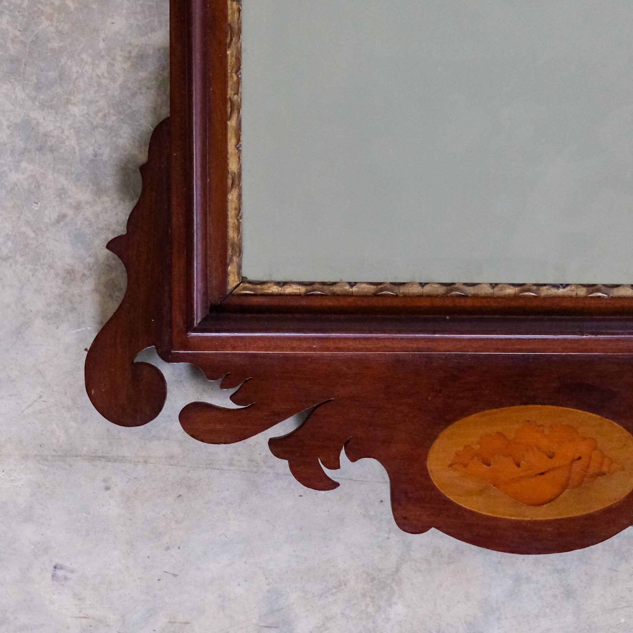 GEORGE II STYLE WALL MIRROR