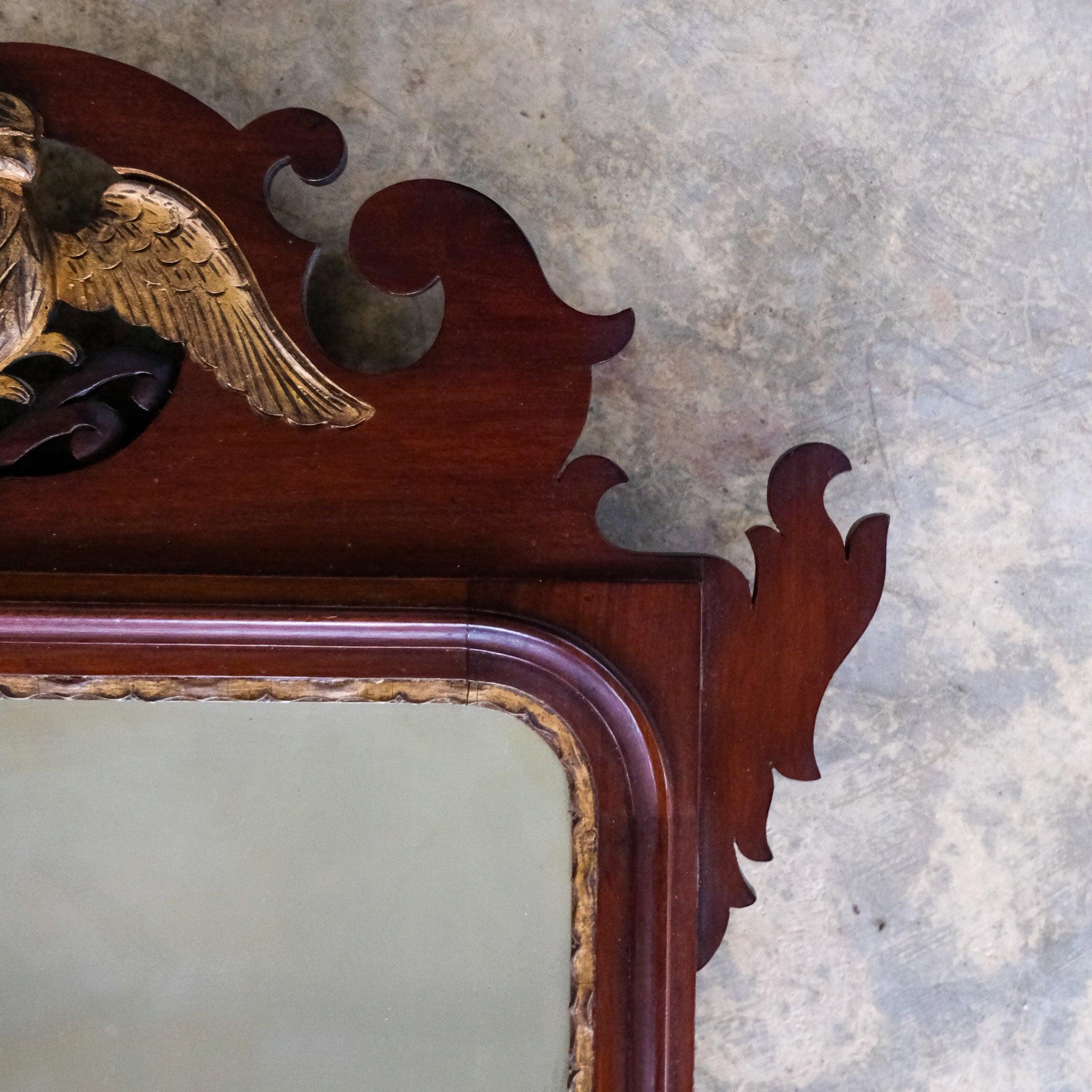 GEORGE II STYLE WALL MIRROR