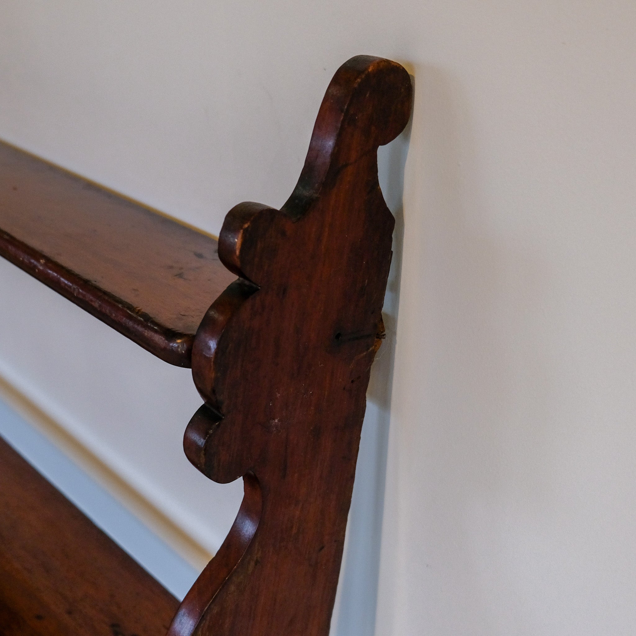 LARGE VICTORIAN WALL SHELVES