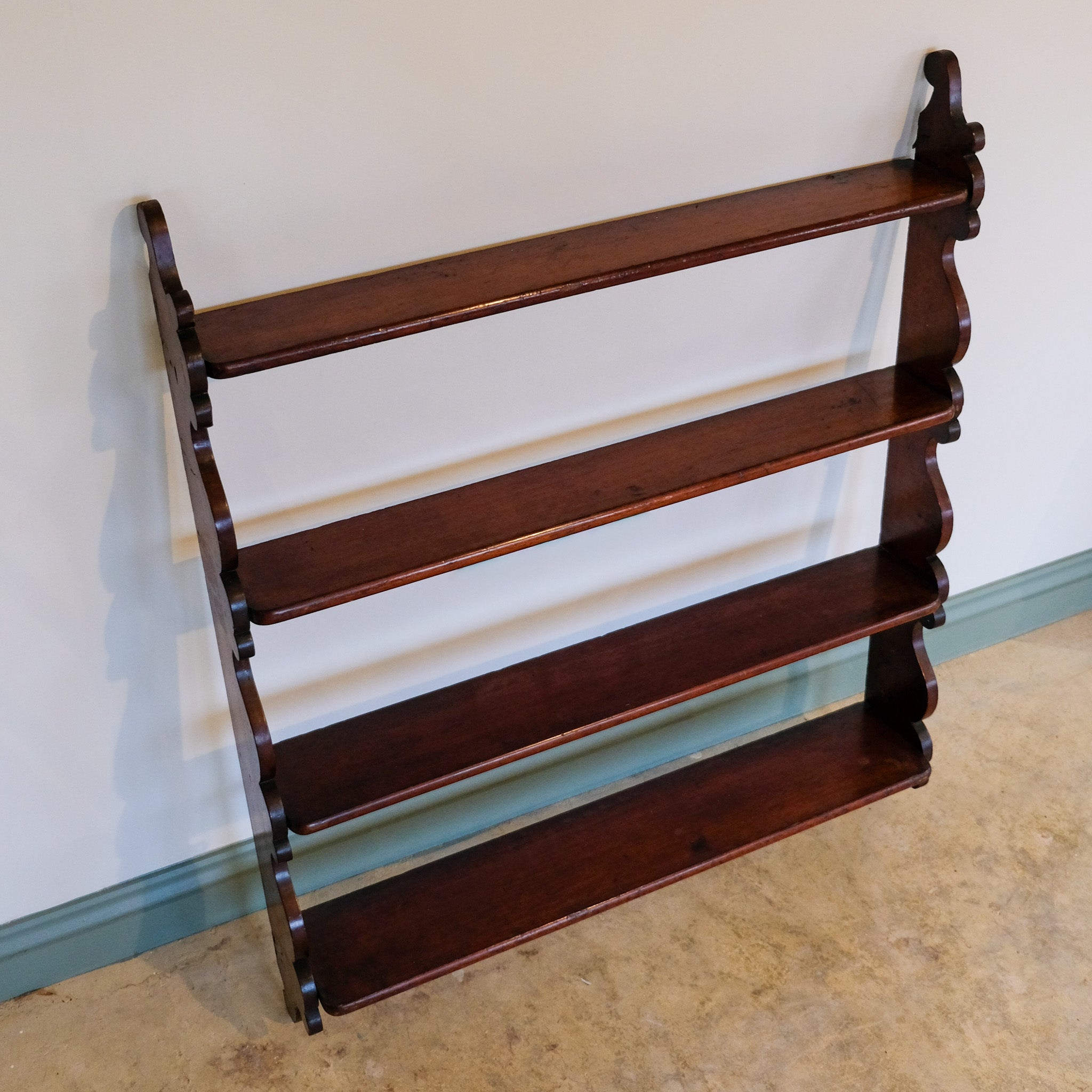 LARGE VICTORIAN WALL SHELVES