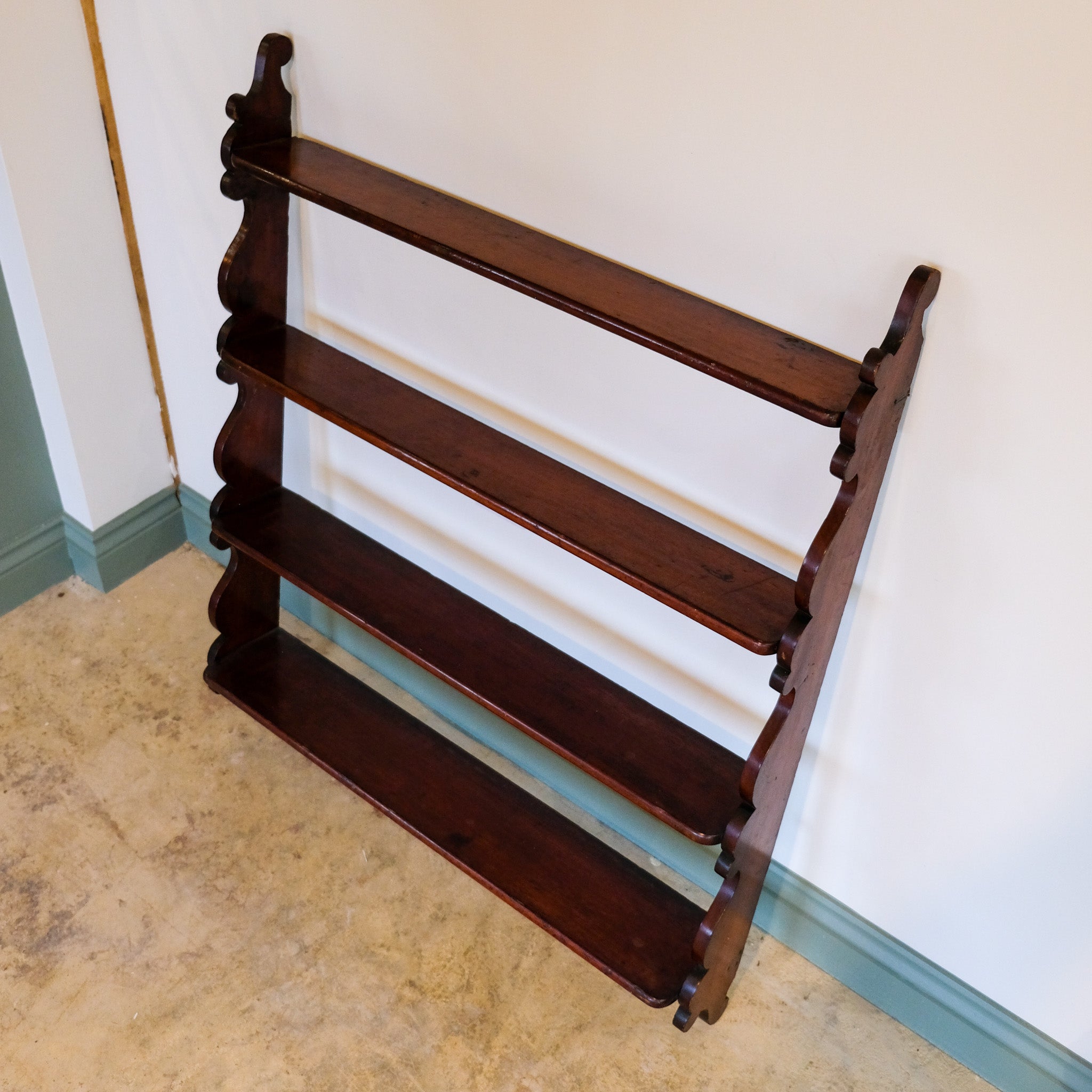 LARGE VICTORIAN WALL SHELVES