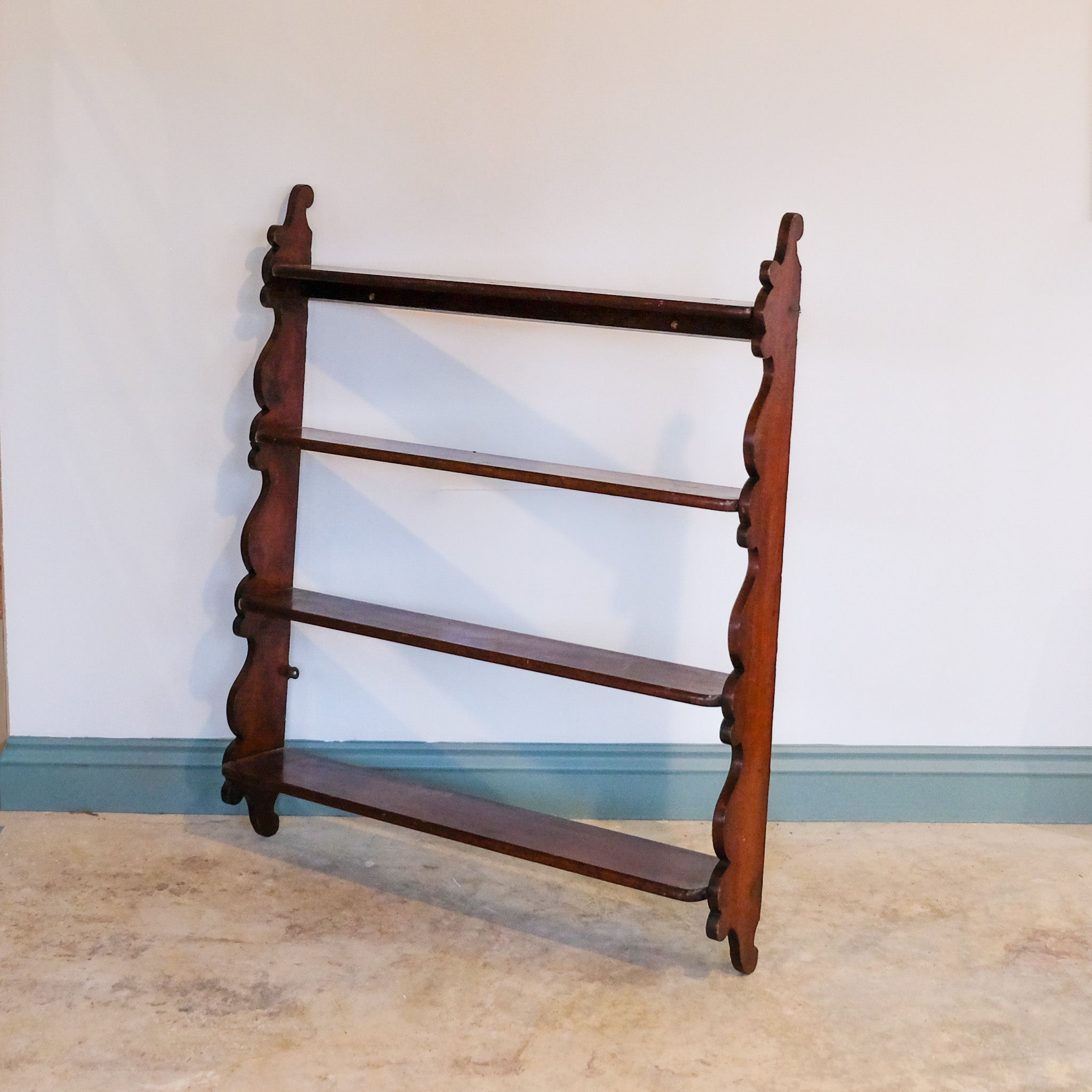 LARGE VICTORIAN WALL SHELVES