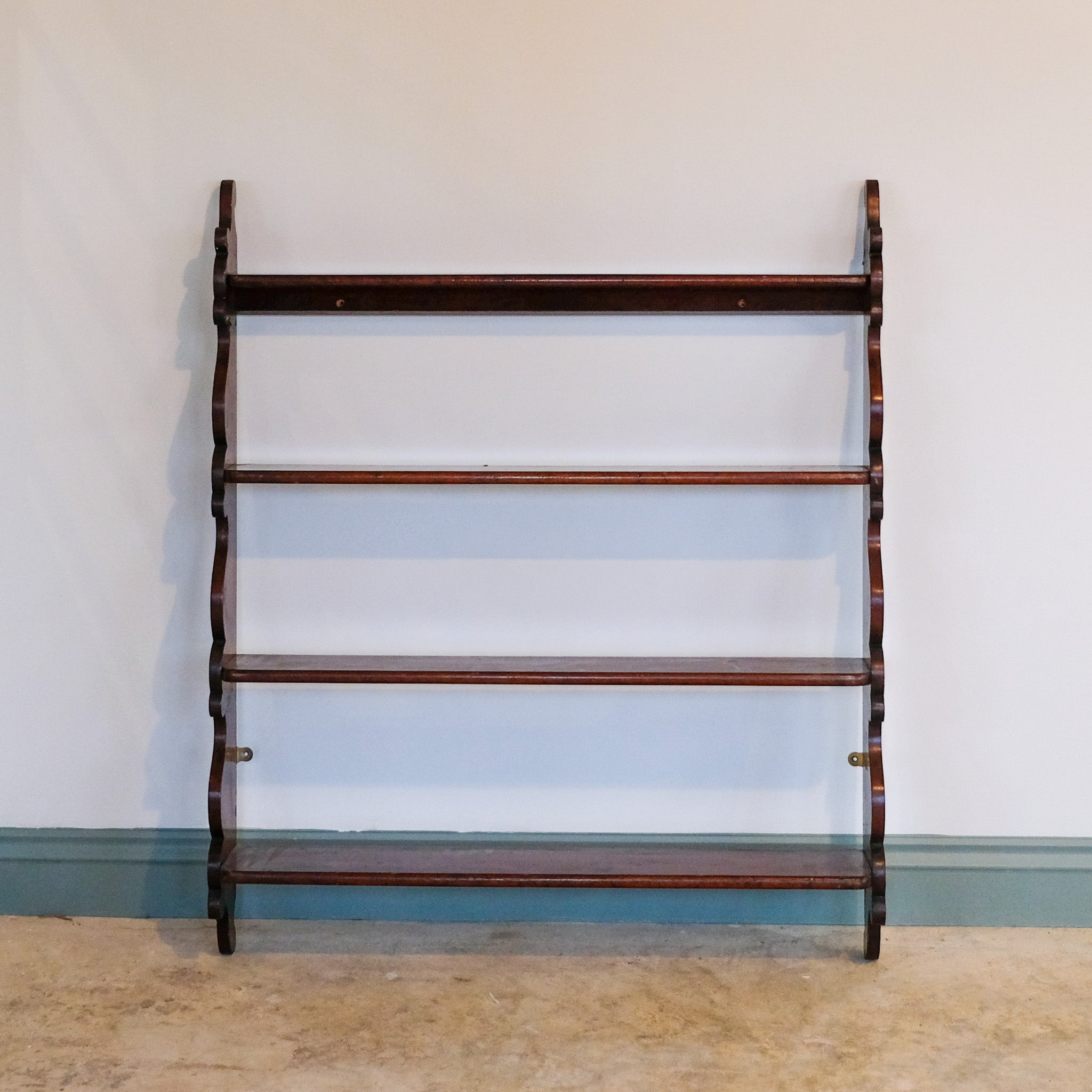 LARGE VICTORIAN WALL SHELVES