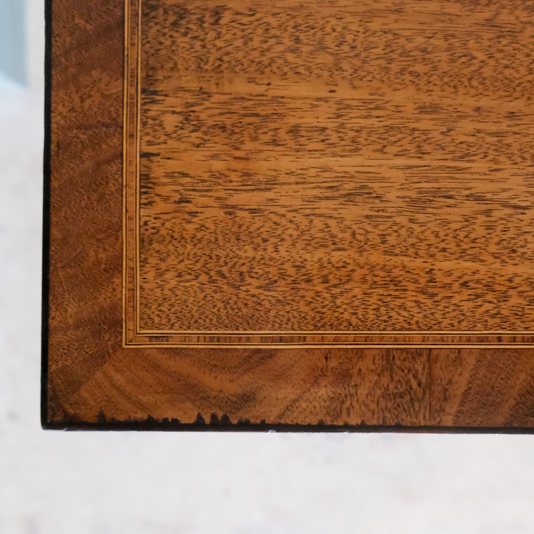 VICTORIAN INLAID CHEST OF DRAWERS