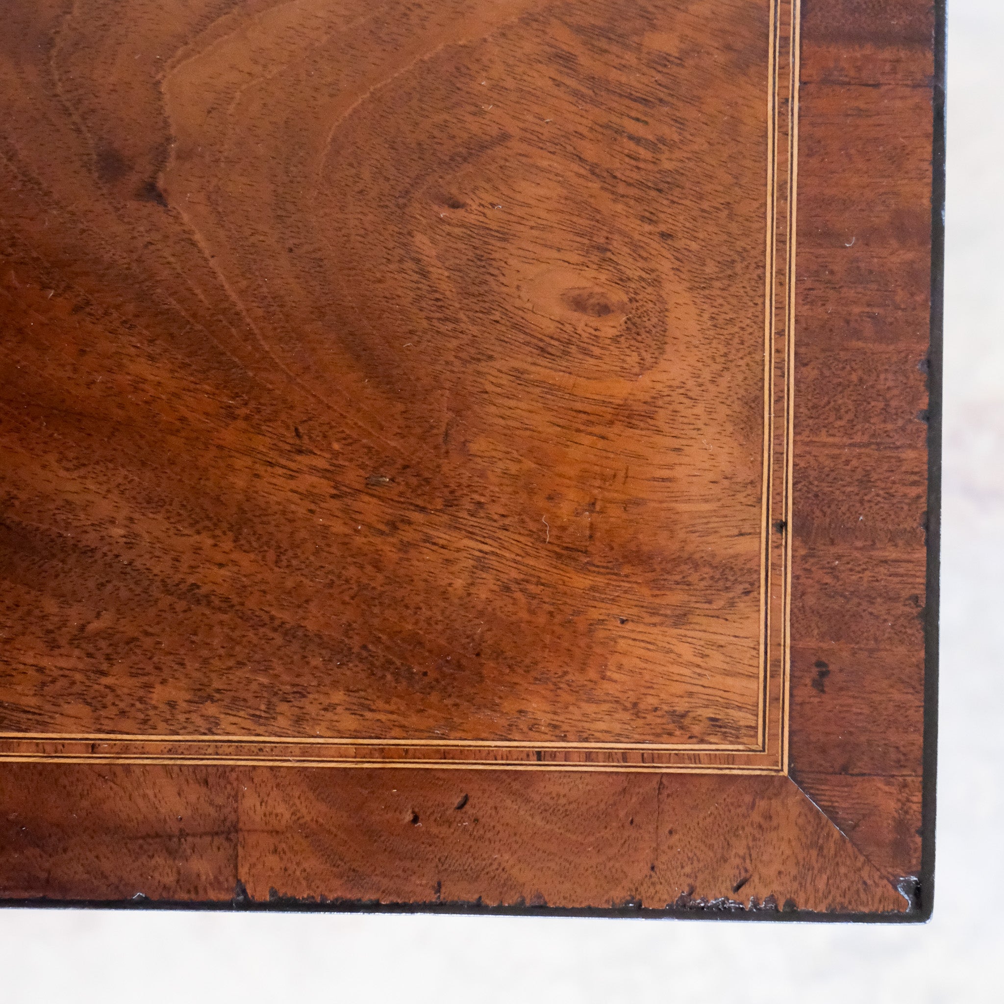 VICTORIAN INLAID CHEST OF DRAWERS