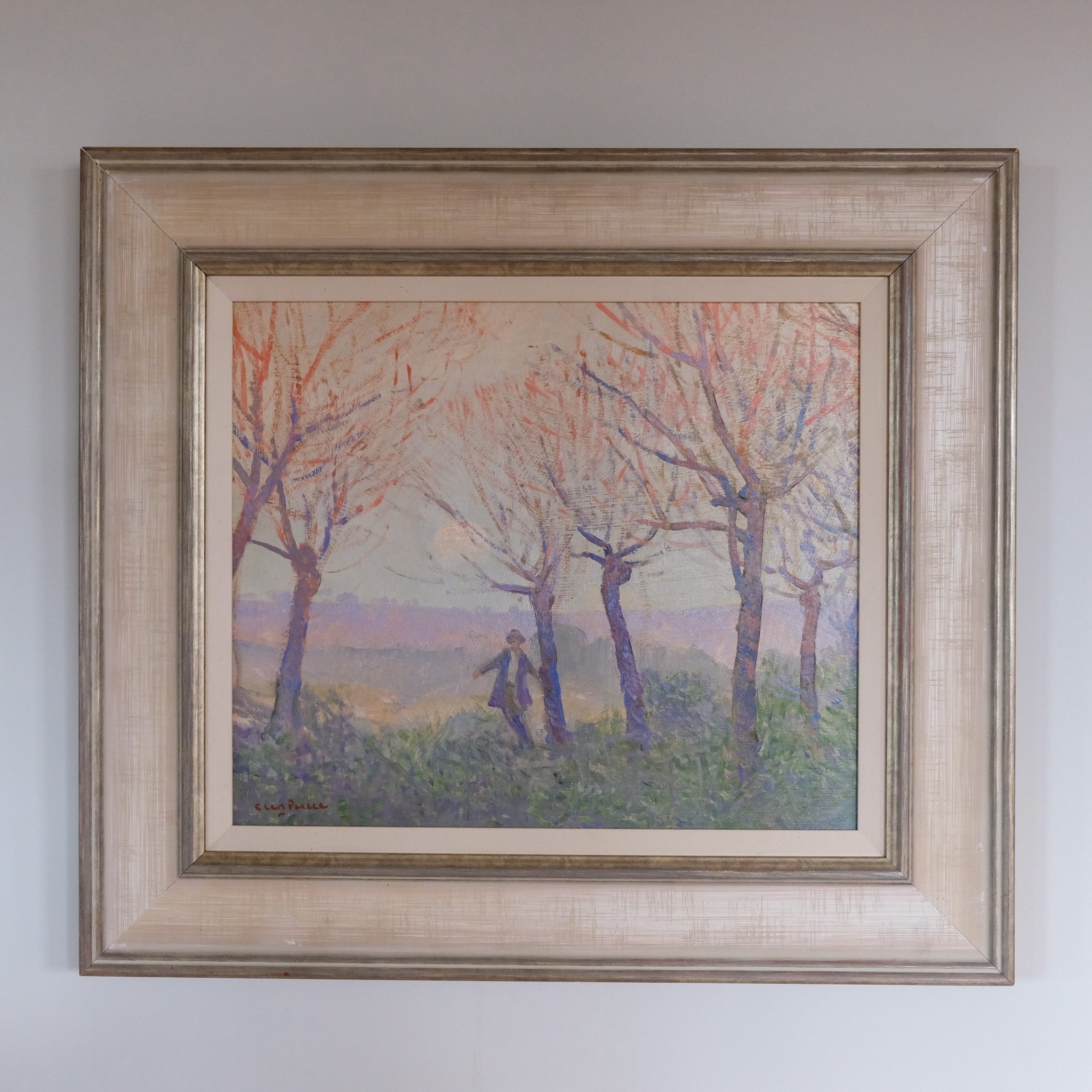 20TH CENTURY OIL ON BOARD PAINTING 'GHOST' BY GLEN PREECE