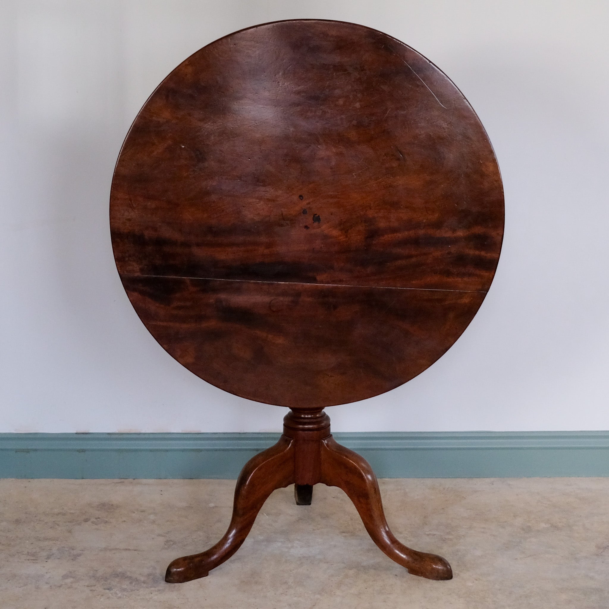 George III Circular Tilt Top Table