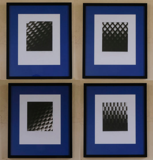 BILL JACKLIN Vintage Prints - FOUR MEZZOTINTS FROM THE ROCKER SUITE - Each Signed - Summerfield & Scott