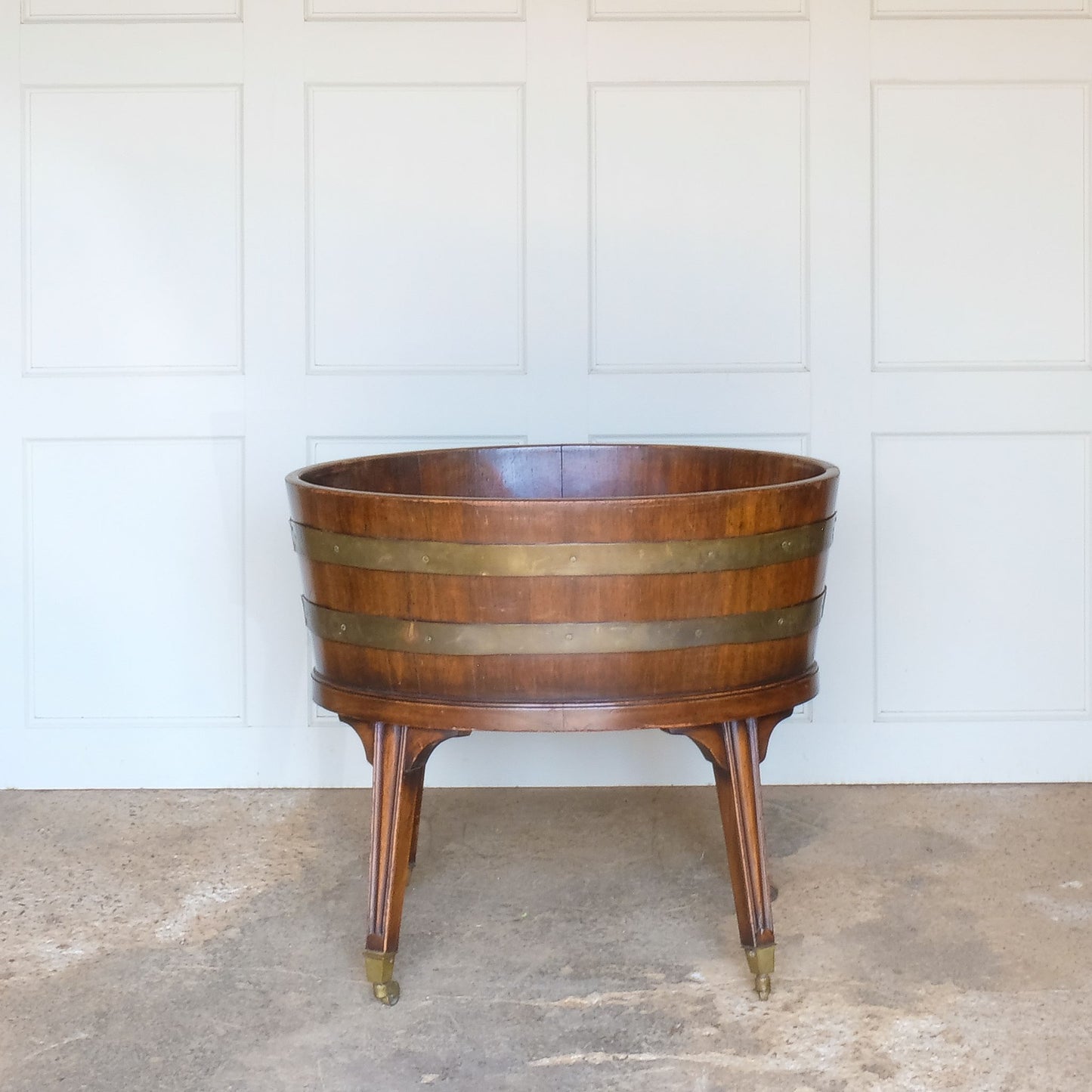 Vintage Victorian Mahogany Wine Cooler by Summerfield & Scott