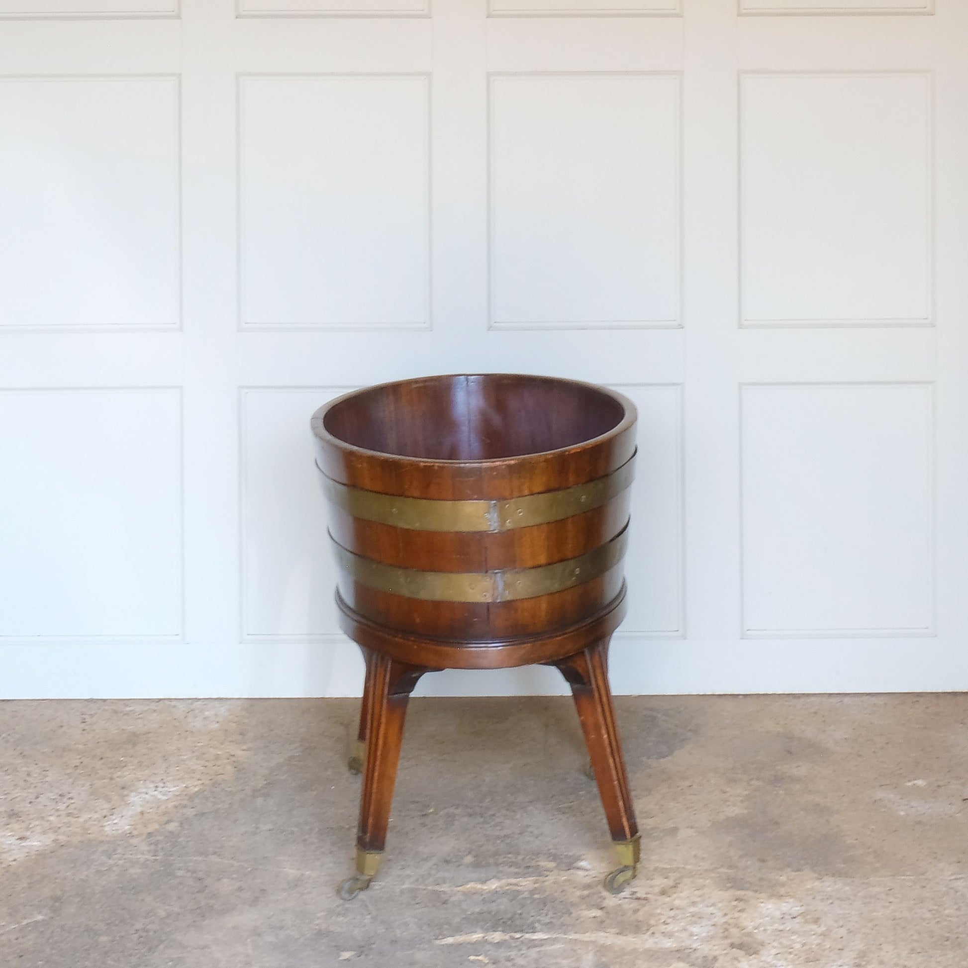 Vintage Victorian Mahogany Wine Cooler by Summerfield & Scott