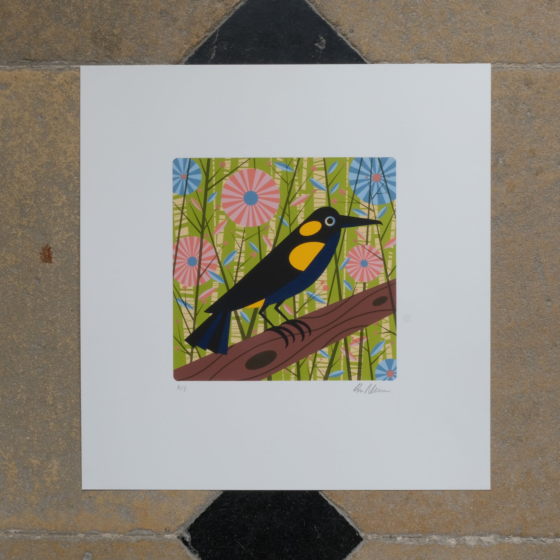 Unframed BEN NEWMAN - BISHOPS O'O Vintage Print, Signed in Pencil - Summerfield & Scott