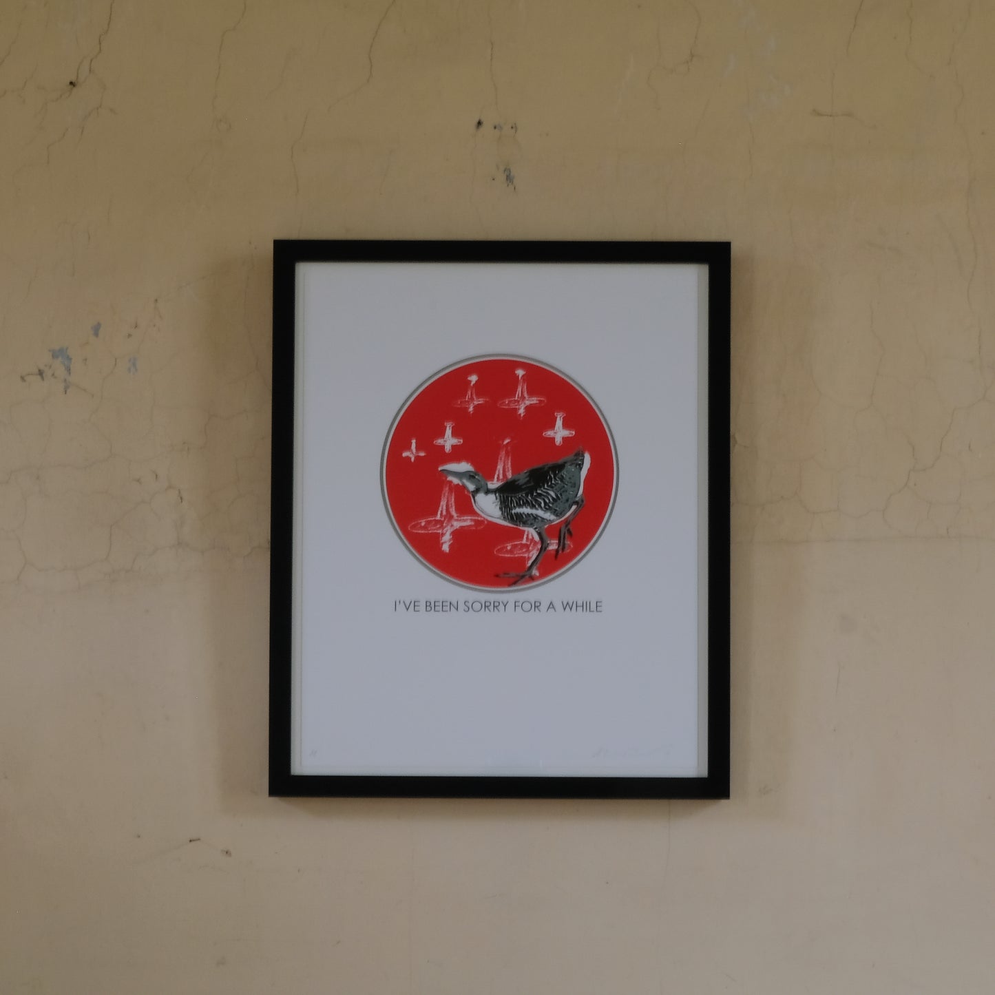 Adam Bridgland Vintage Print - I've Been Sorry For A While -Signed & Dated. By Summerfield & Scott 