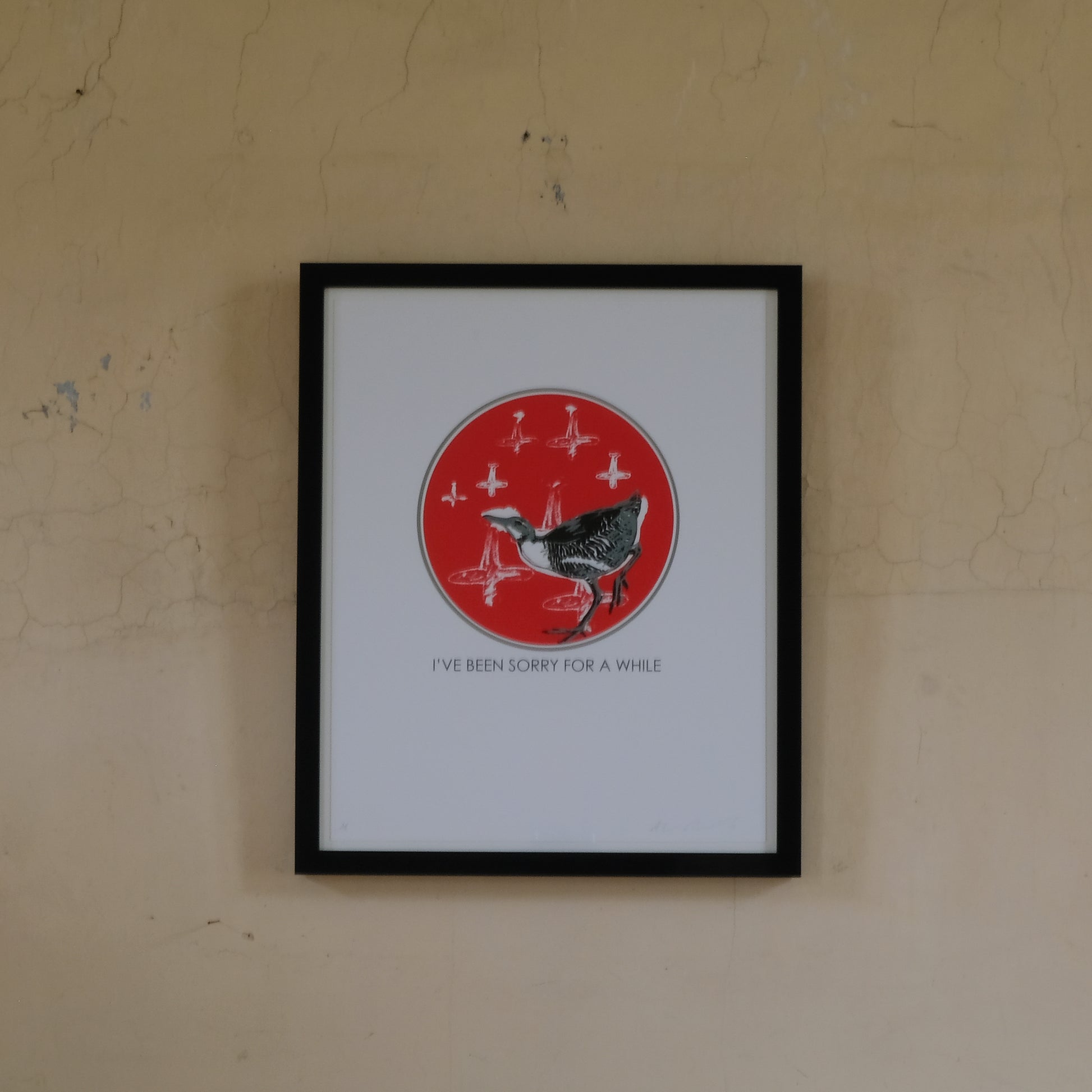 Adam Bridgland Vintage Print - I've Been Sorry For A While -Signed & Dated. By Summerfield & Scott 