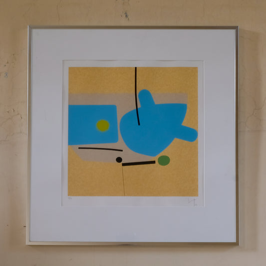 Victor Pasmore - Two Images (Blue)