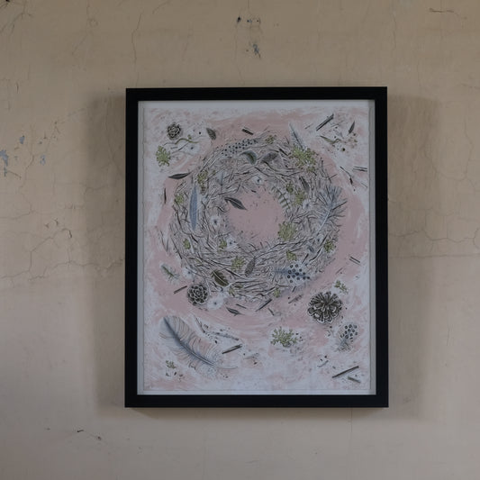 ANGIE LEWIN - OSCAR'S NEST Vintage Print - Signed in Pencil - by Summerfield & Scott