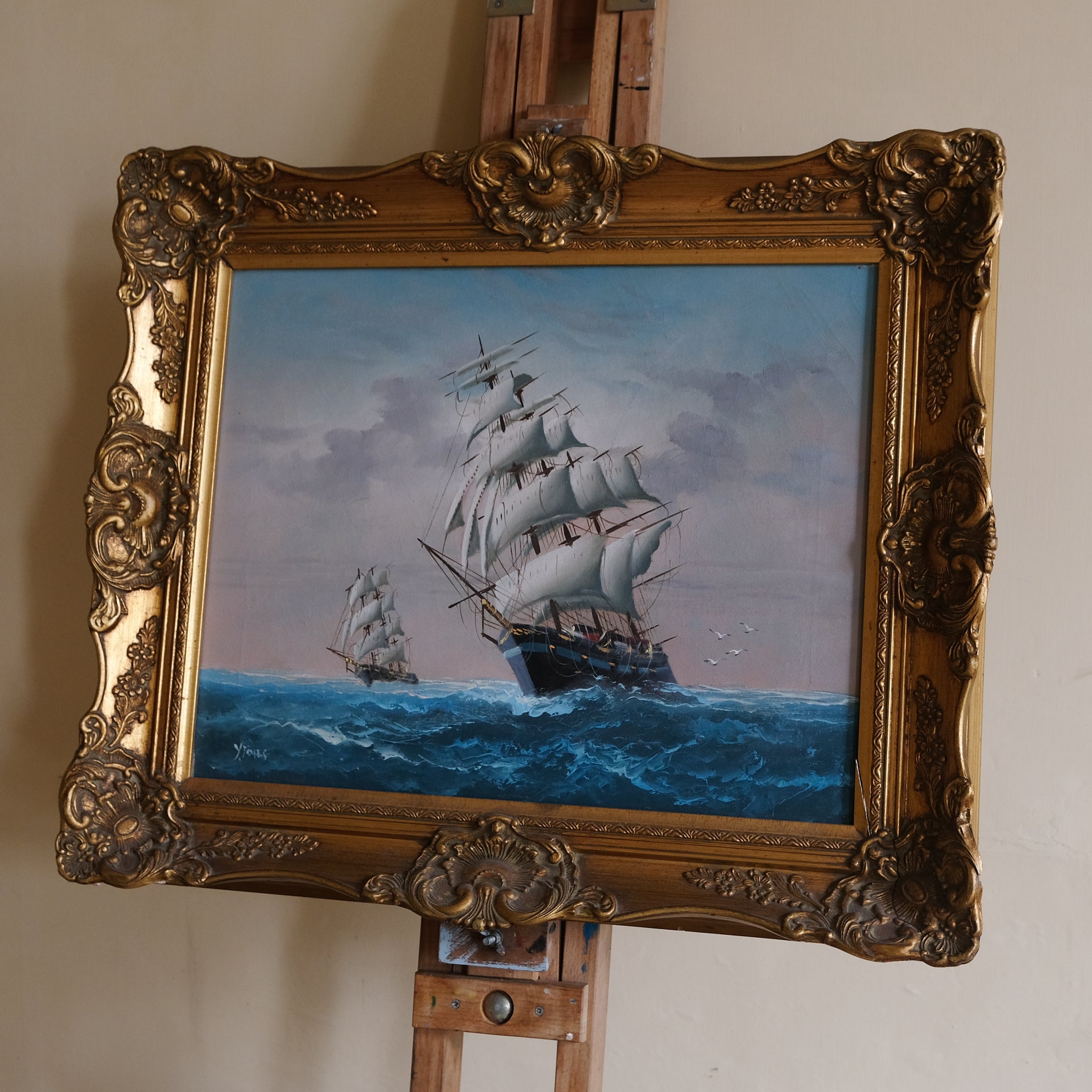 TALL SHIPS IN FULL SAIL