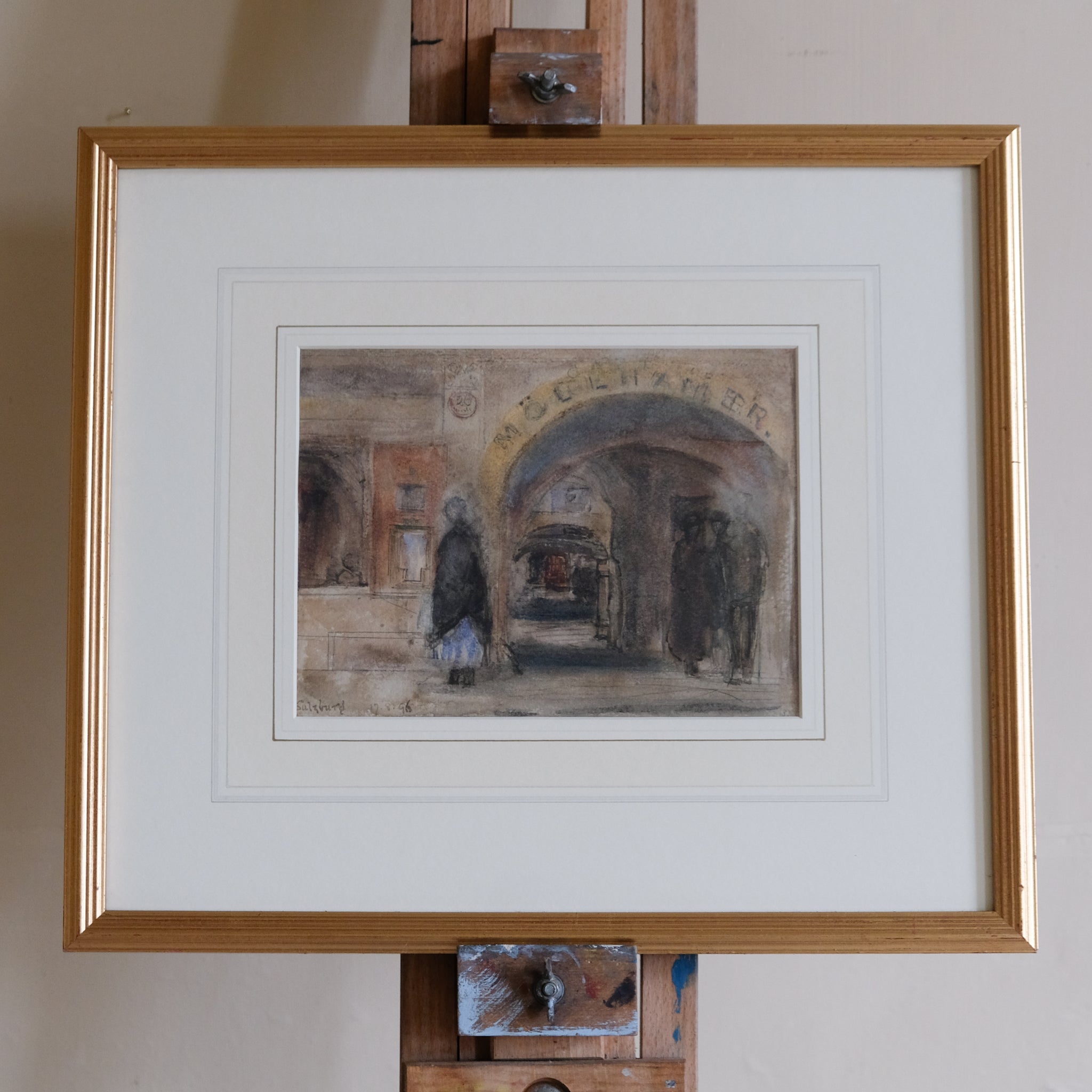 City scene of Salzburg by Henry Boddington