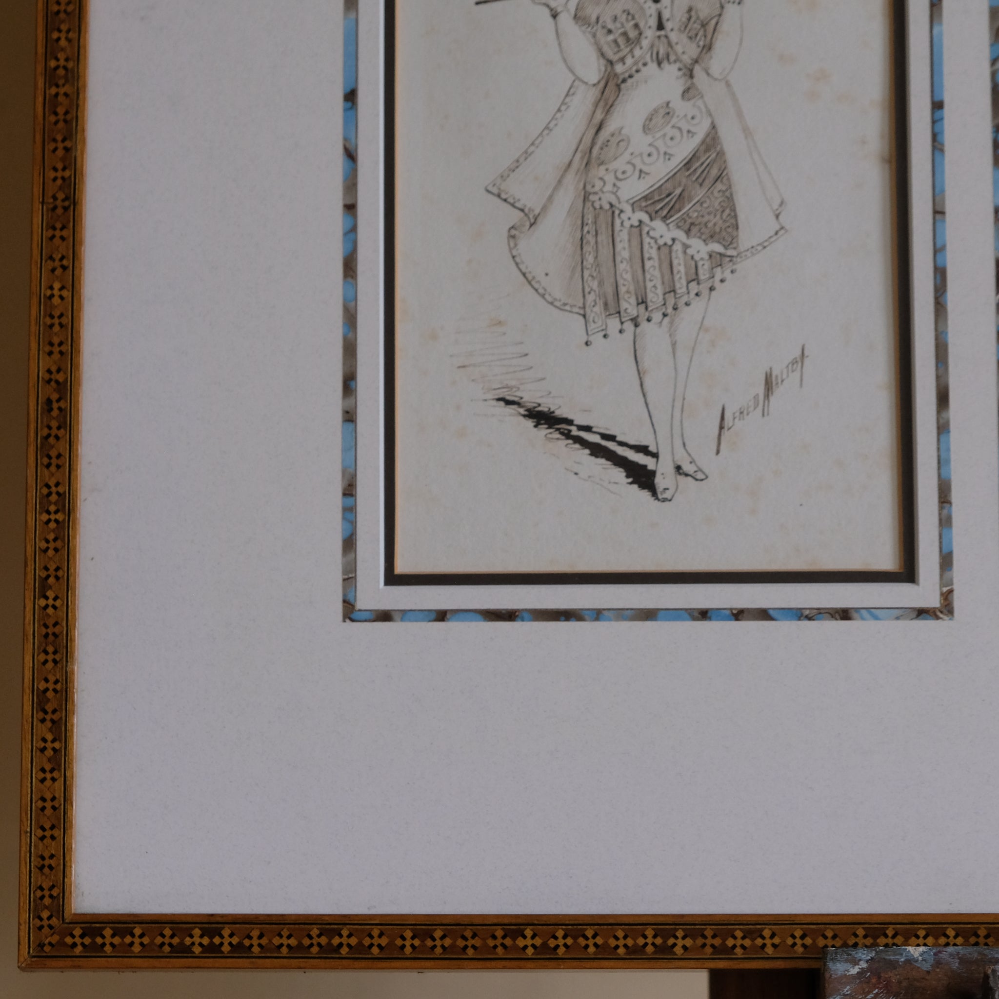TWO COSTUME DESIGNS BY ALFRED MALTBY